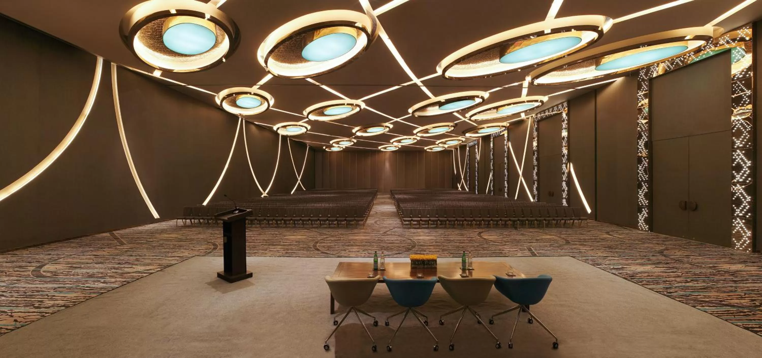 Decorative detail in Novotel New Delhi Aerocity