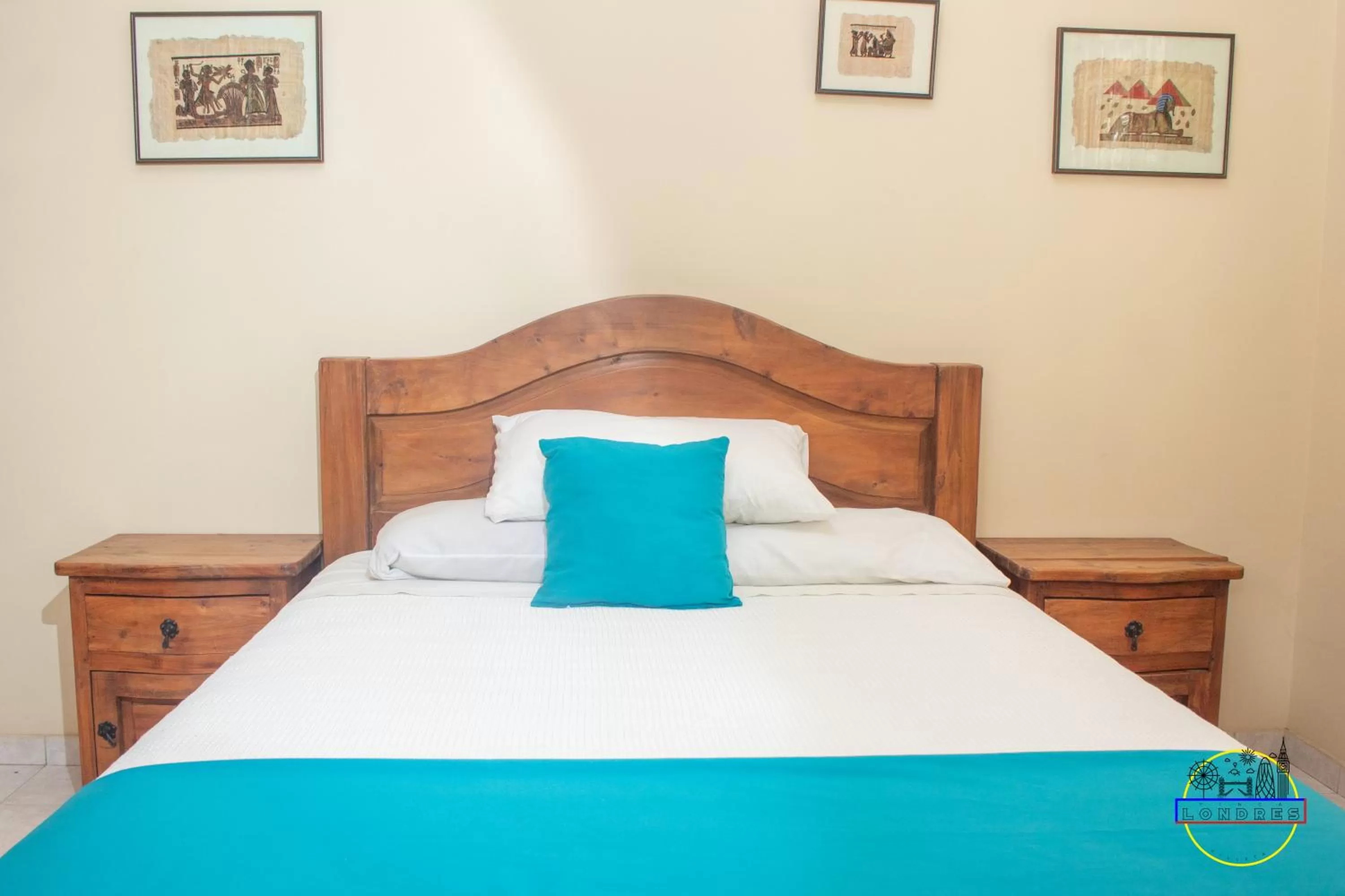 Bed in Hotel Finca Londres