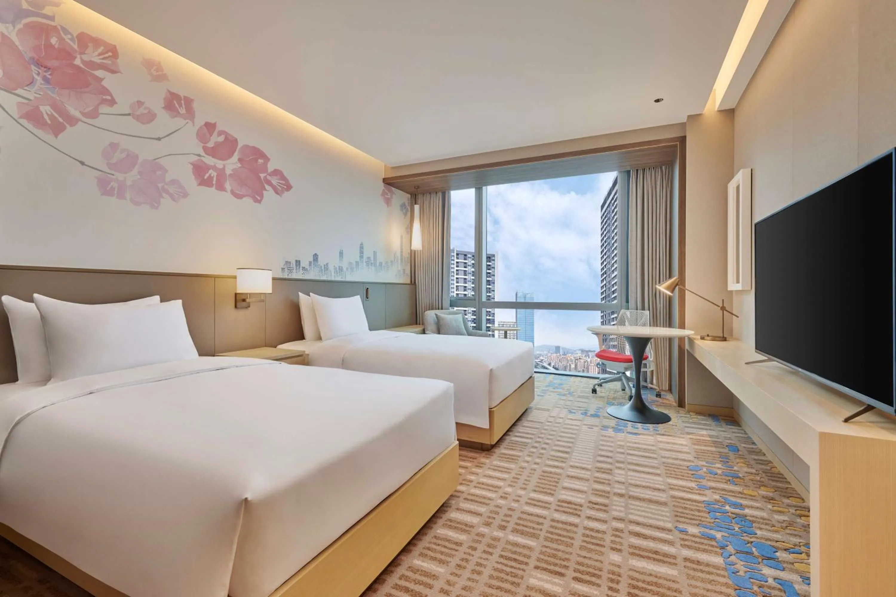 Bed in Hilton Garden Inn Shenzhen Guangming