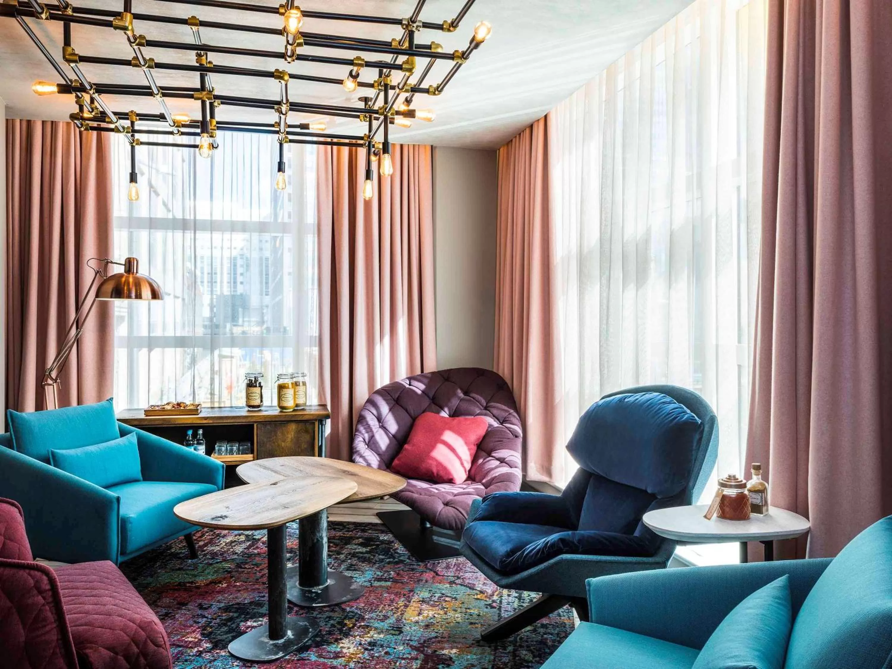 On site in Novotel London Canary Wharf