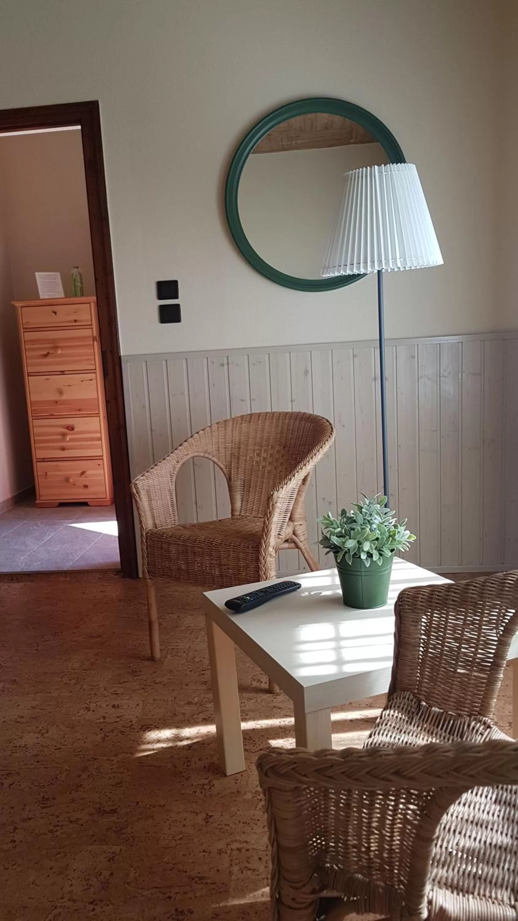 Seating Area in Huber Panzió