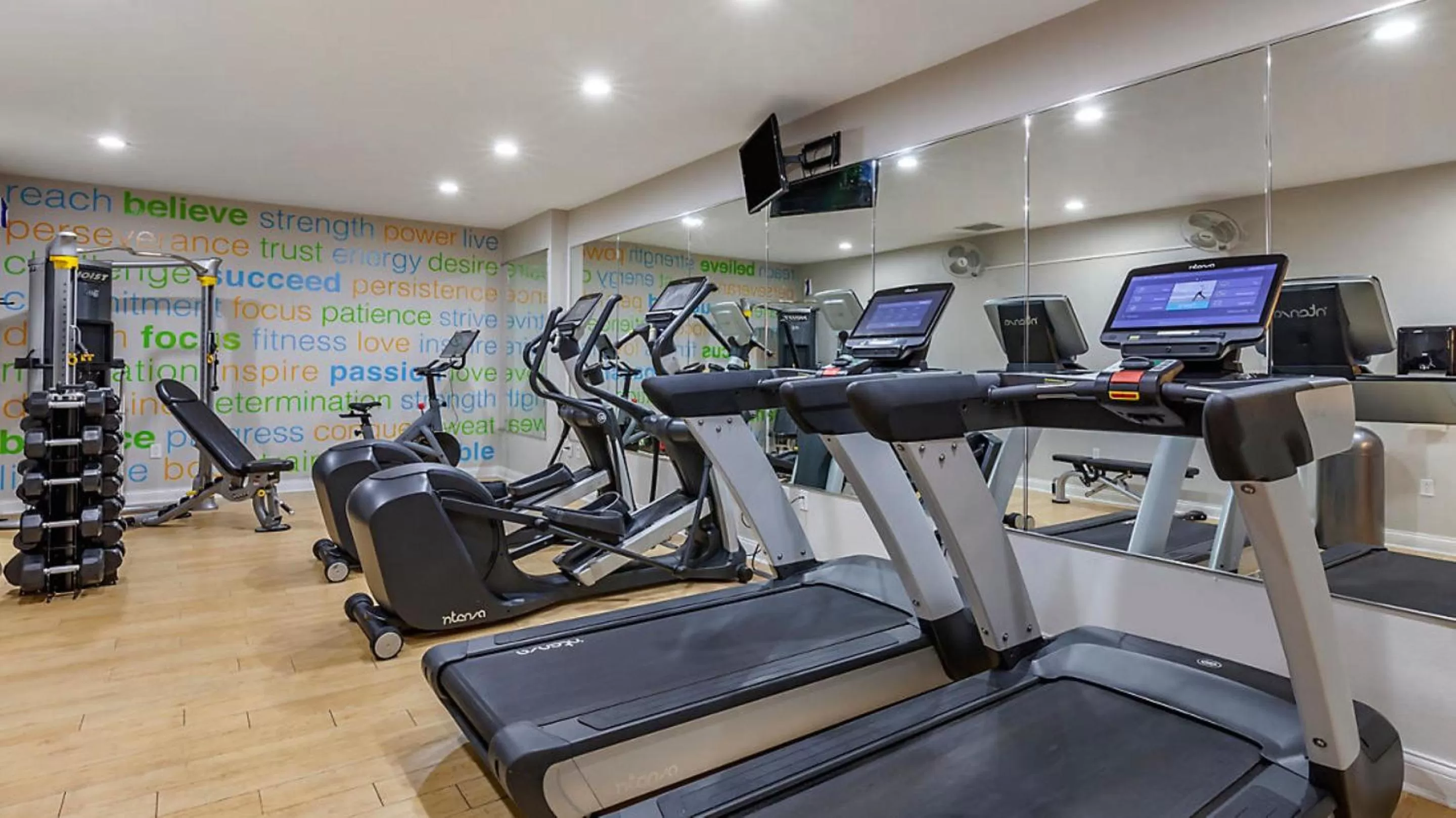 Fitness centre/facilities in Bluegreen Vacations Odyssey Dells Resort