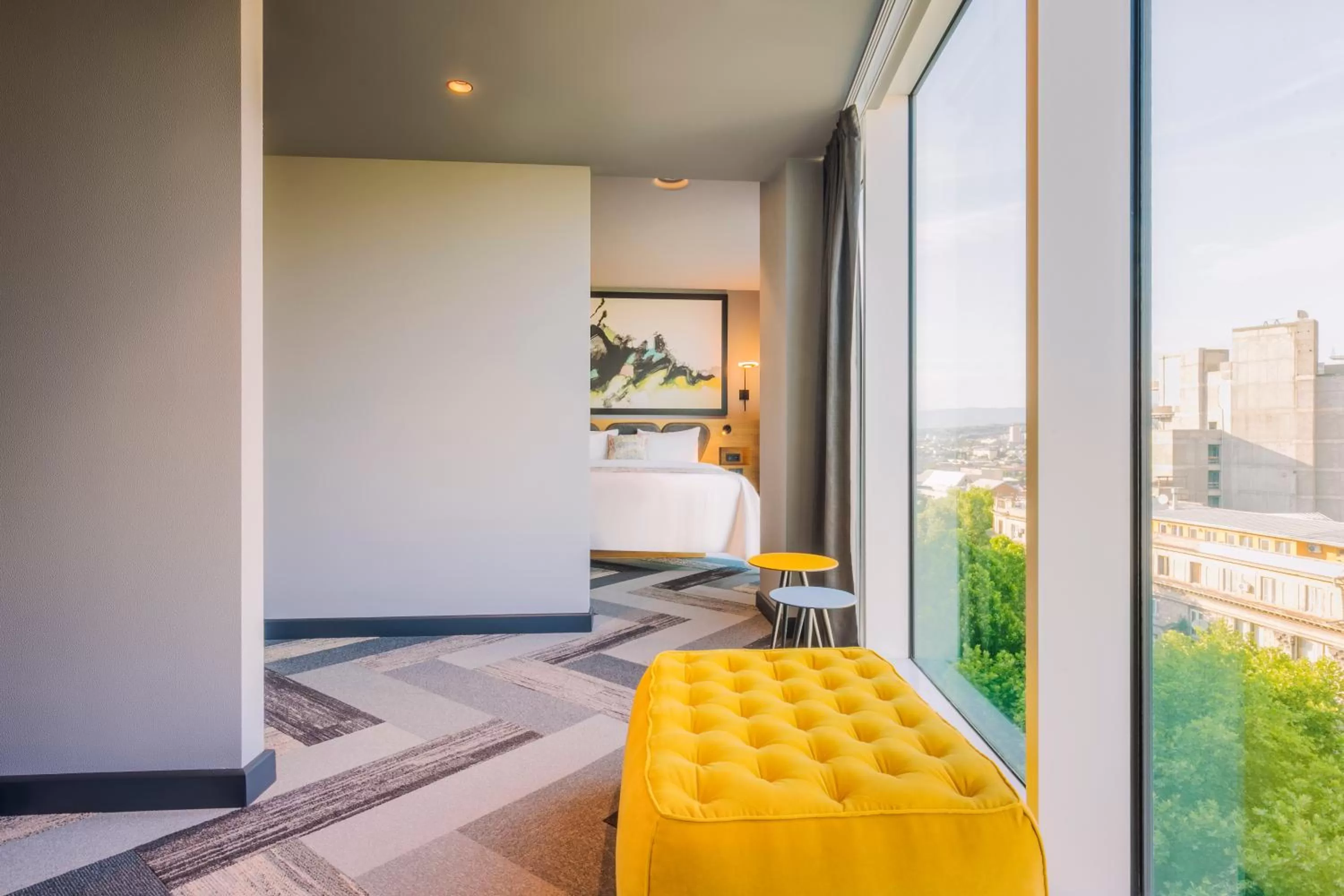 City view in Radius Hotel Tbilisi