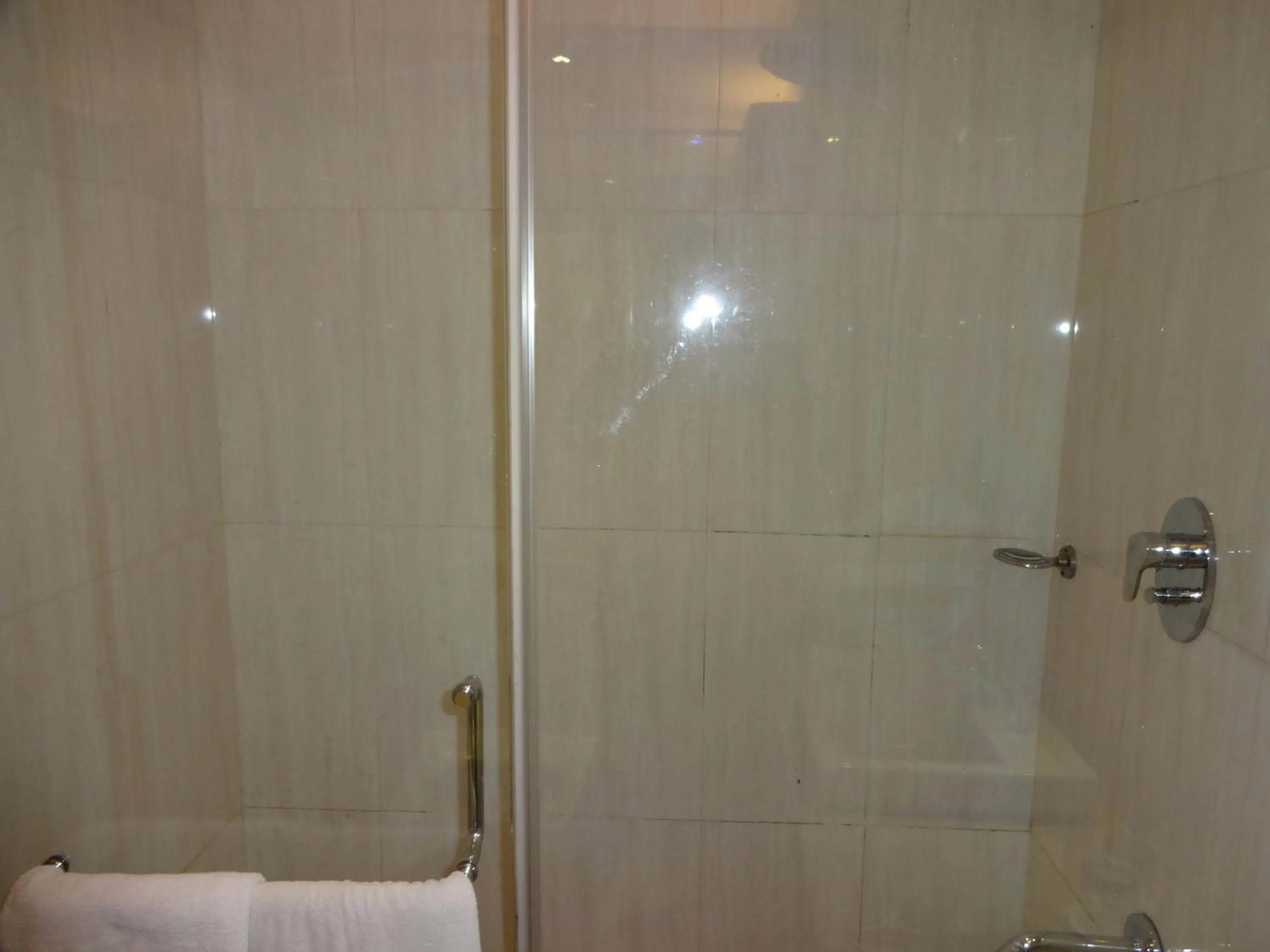 Bathroom in Savera Hotel