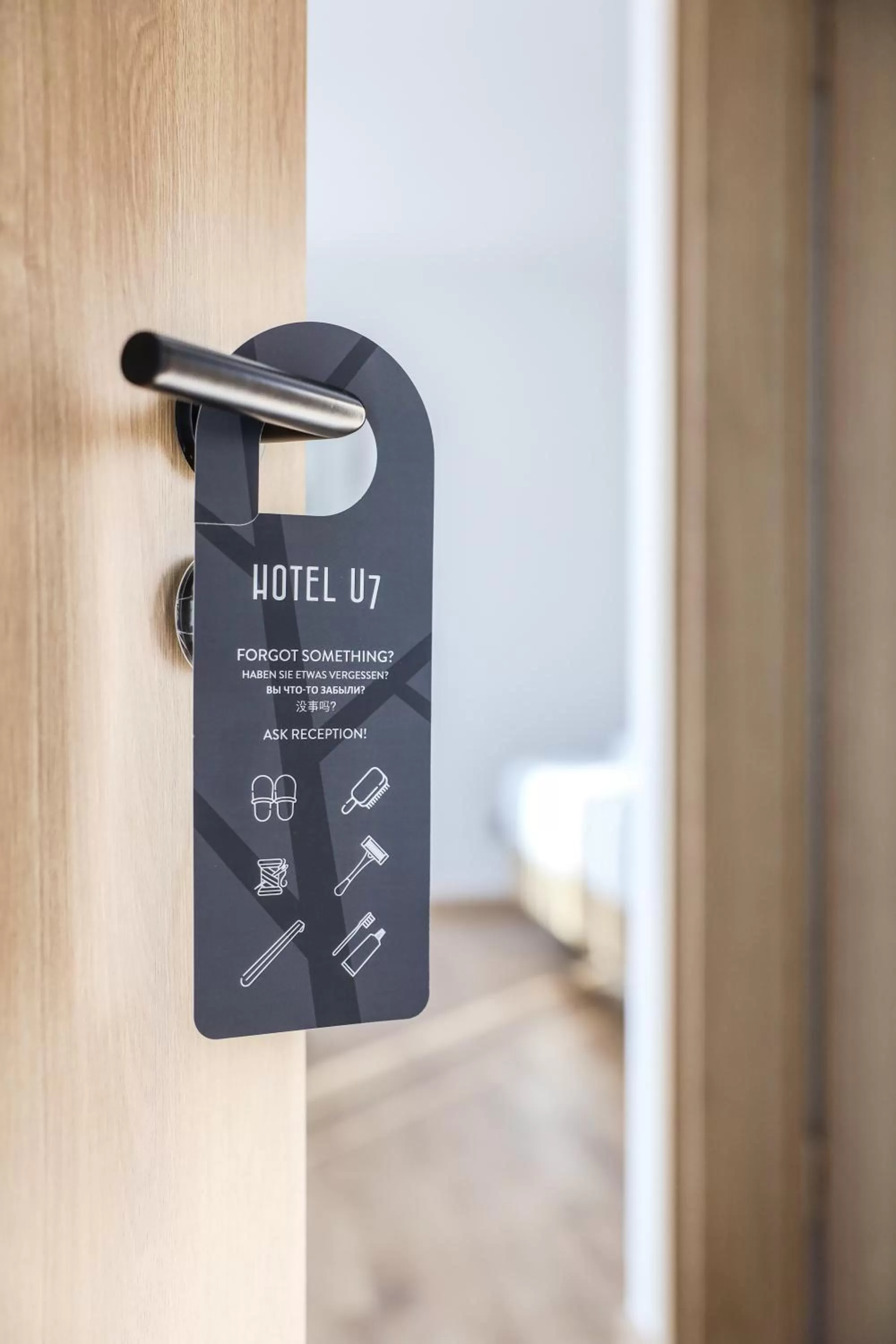 Property logo or sign in Hotel U7