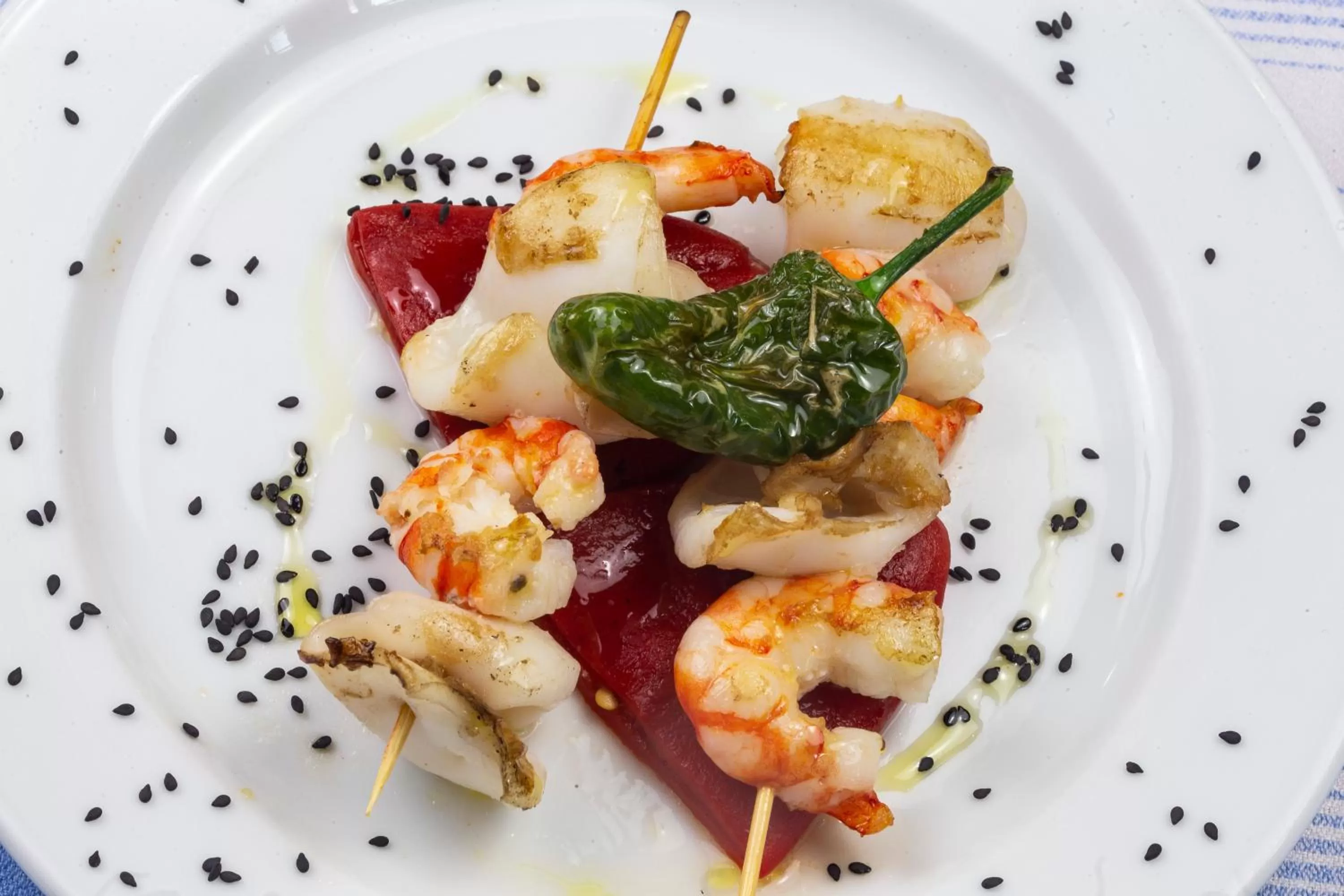 Food close-up in Casa Santa Elena