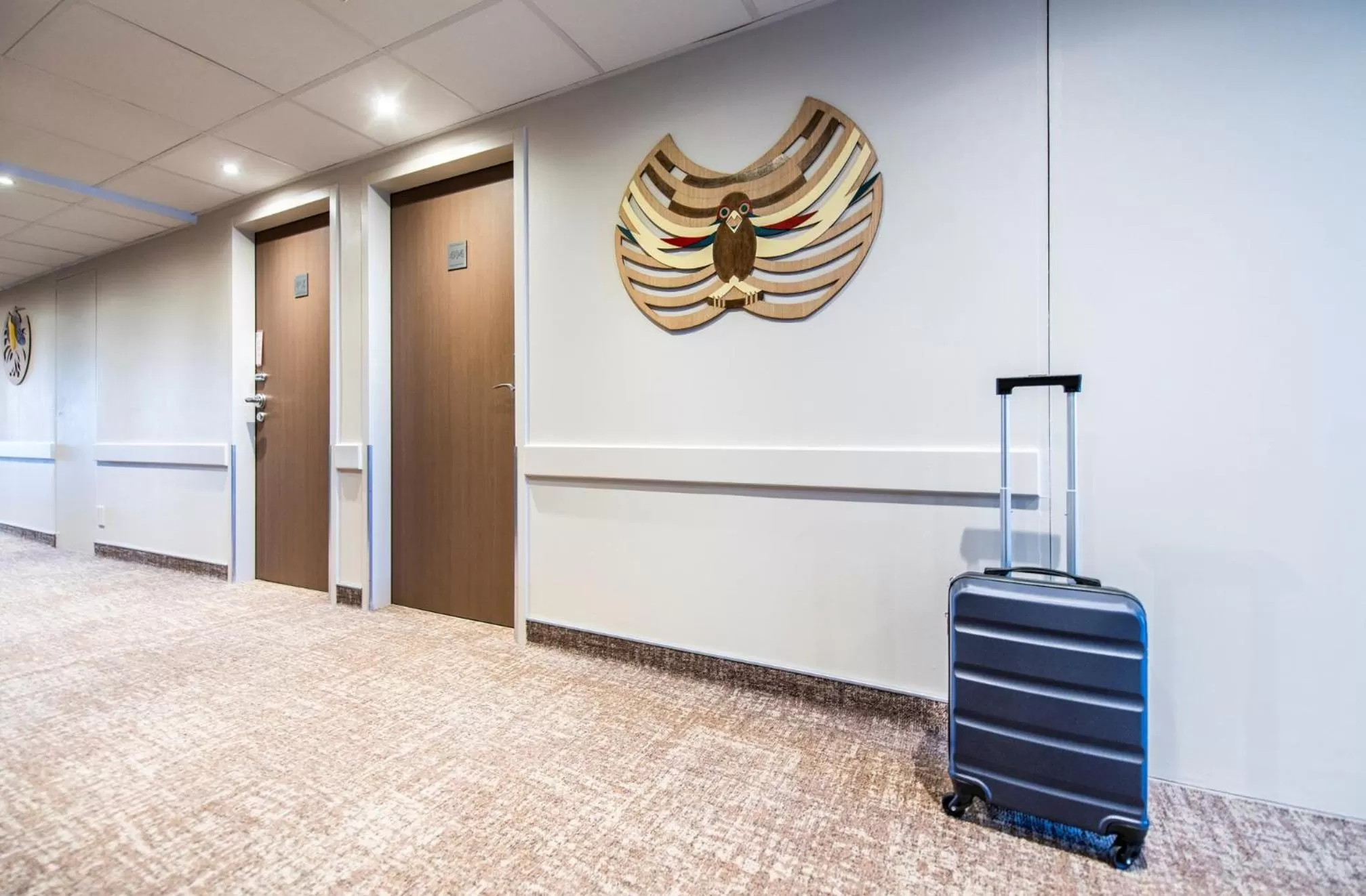 Decorative detail in ibis Styles Rennes Cesson