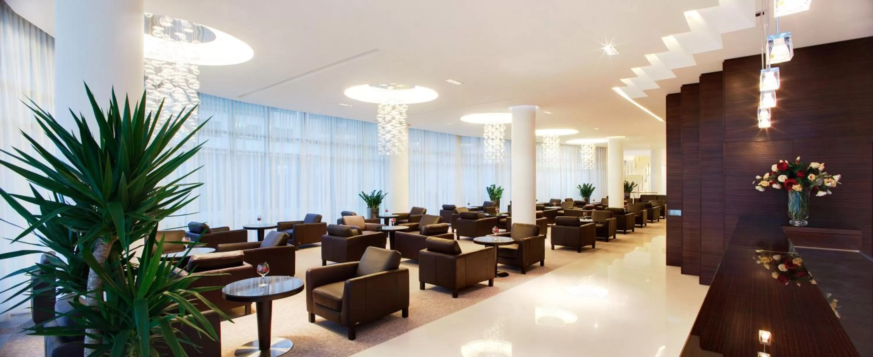 Lobby or reception in Hotel Aristos