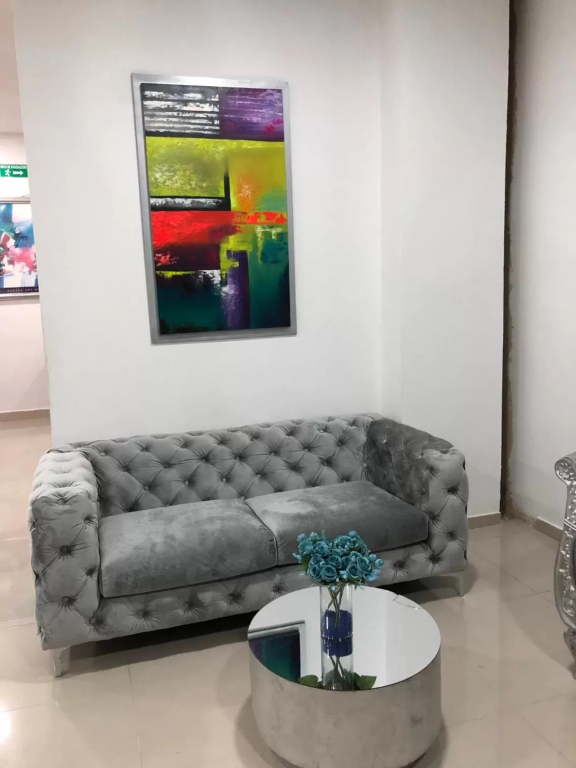 Living room in Hotel Platinum Barranquilla