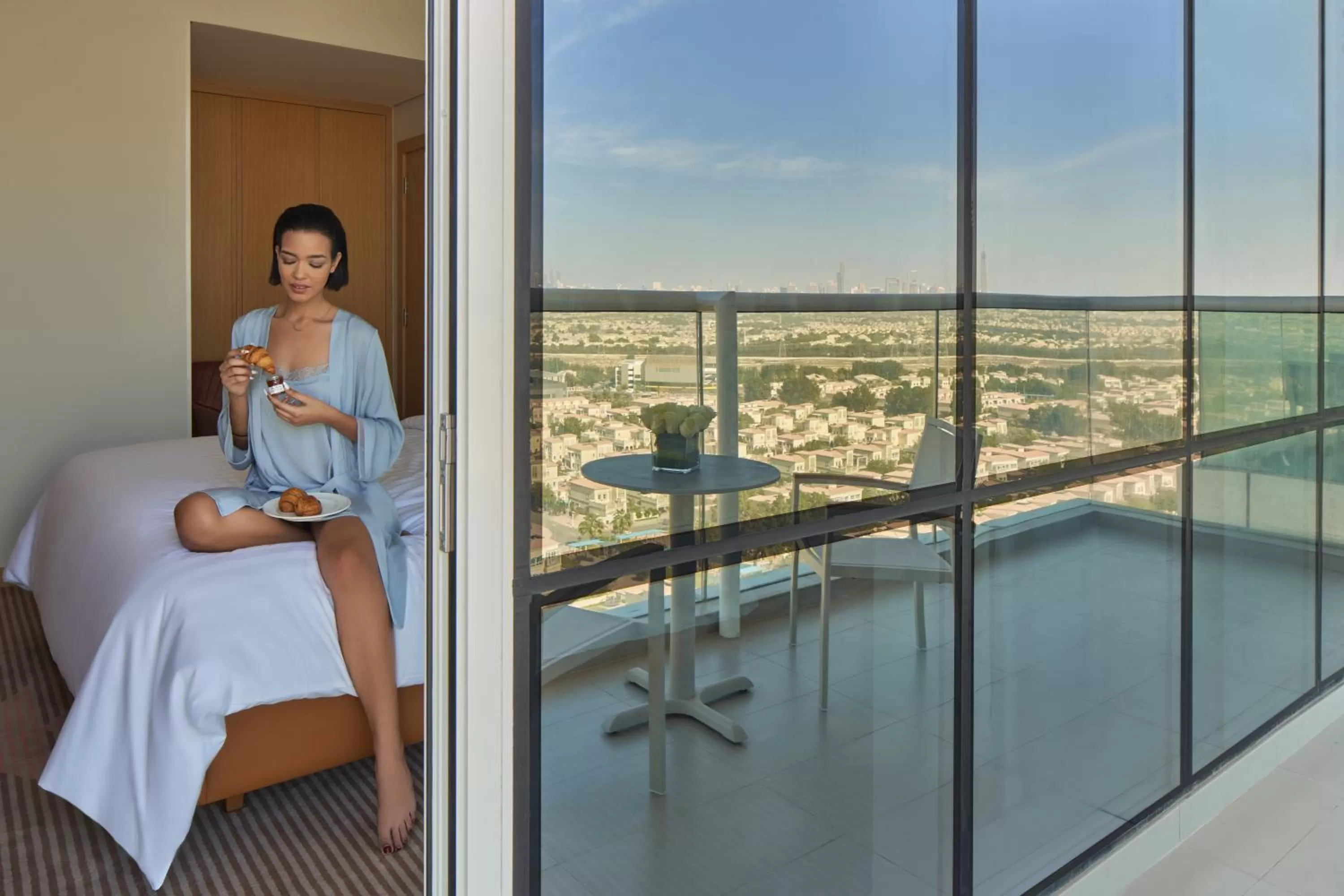 Balcony/Terrace in Novotel Jumeirah Village Triangle