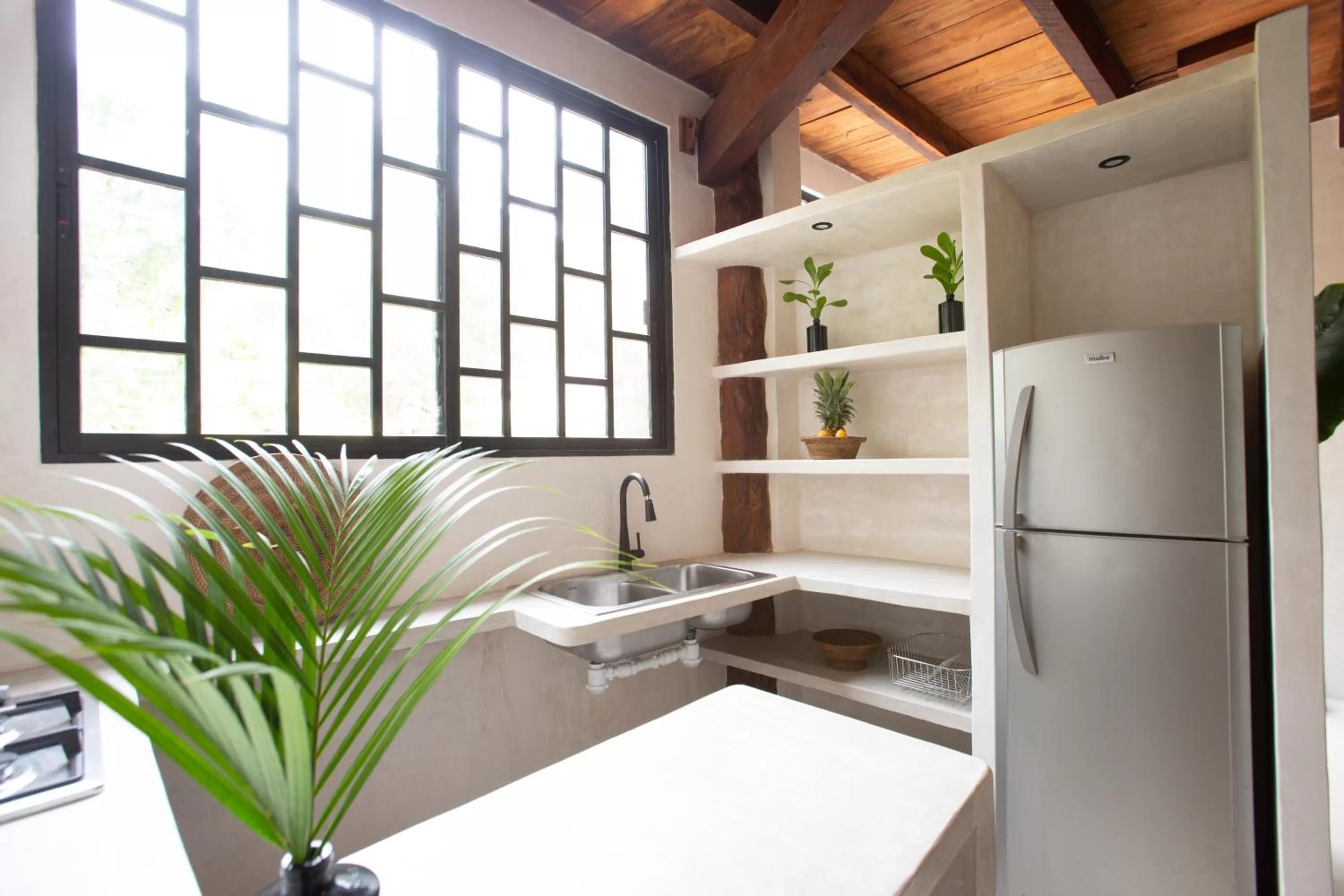 Kitchen or kitchenette in Amansala Resort