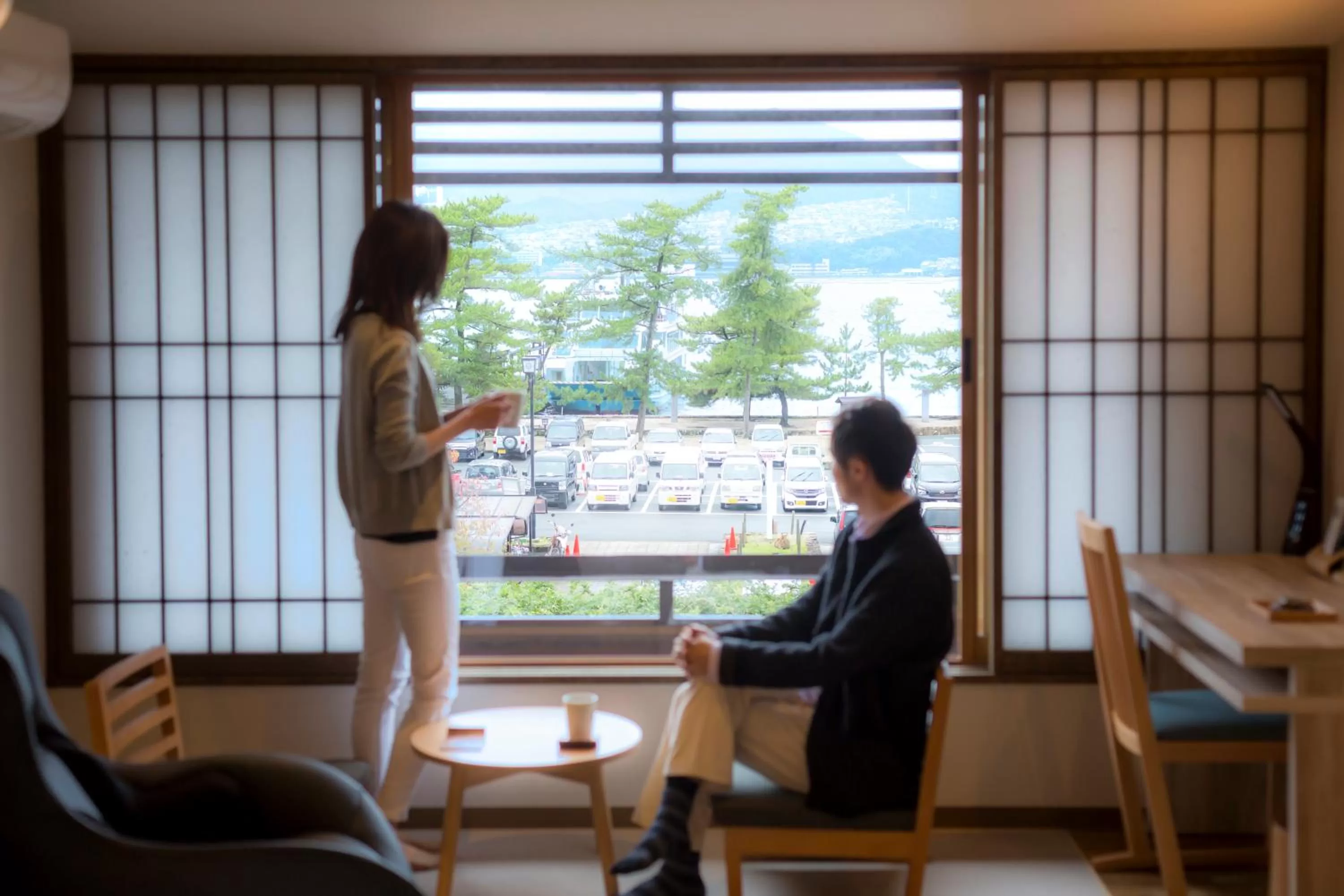 Sea view in Hotel Miyajima Villa