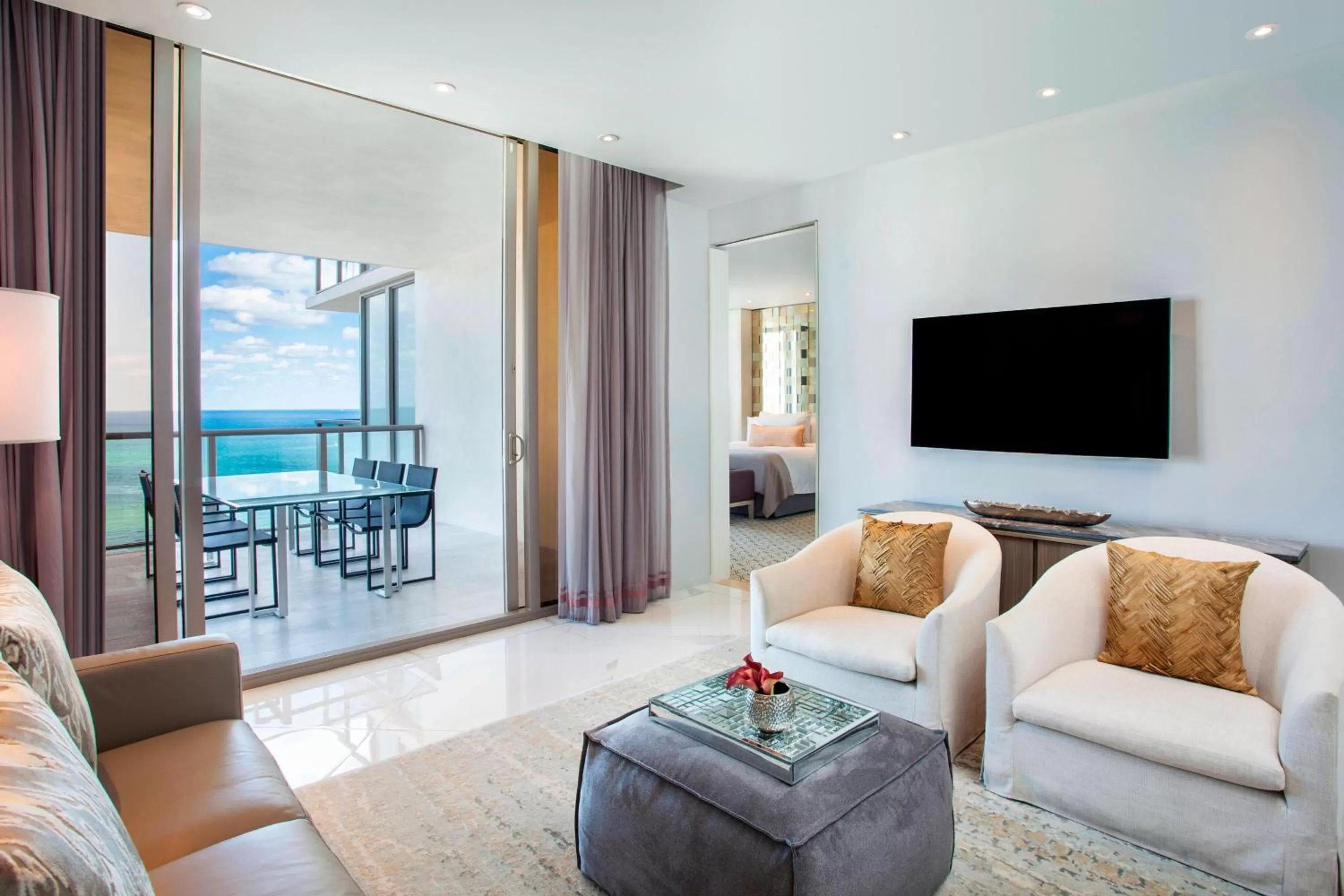 Bedroom in The St. Regis Bal Harbour Resort