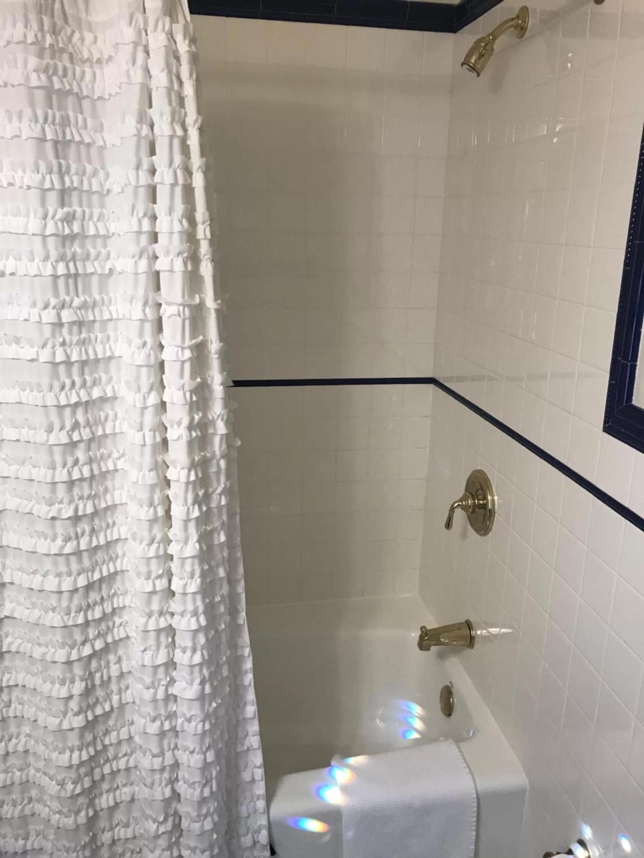 Shower in Elaine's Cape May Boutique Hotel