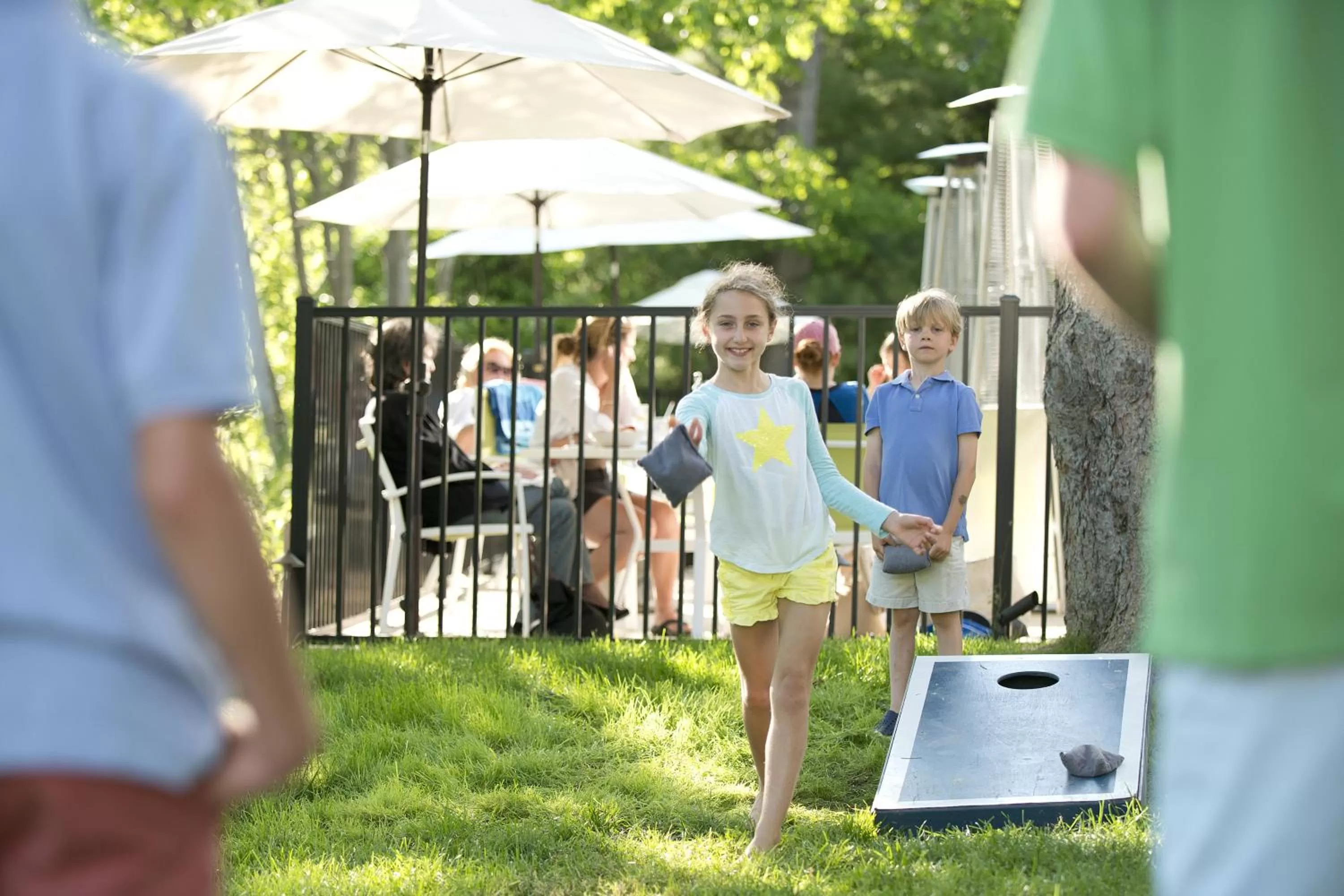 Patio in The Lodge on the Cove