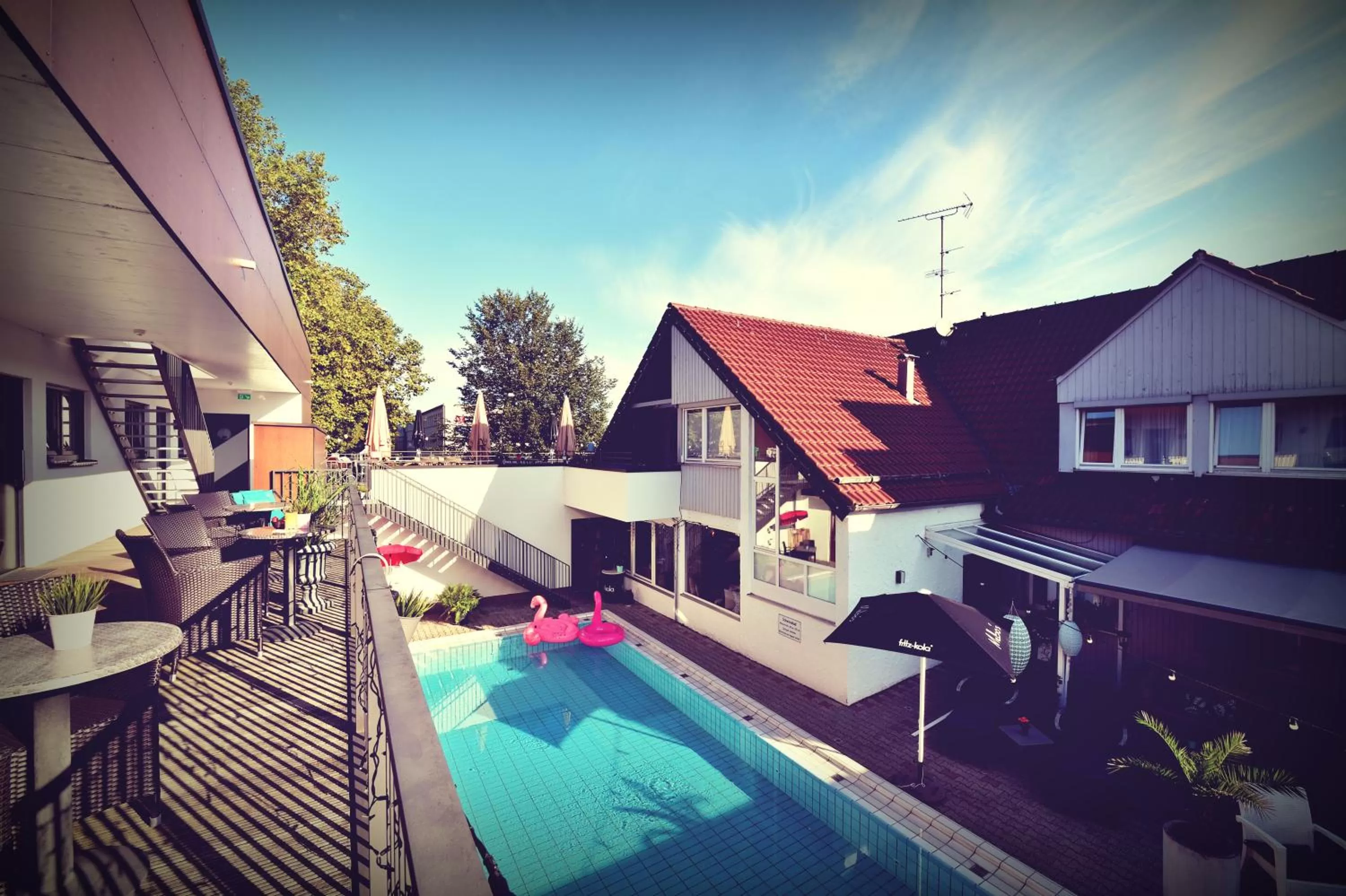 Patio in Hotel Nagel