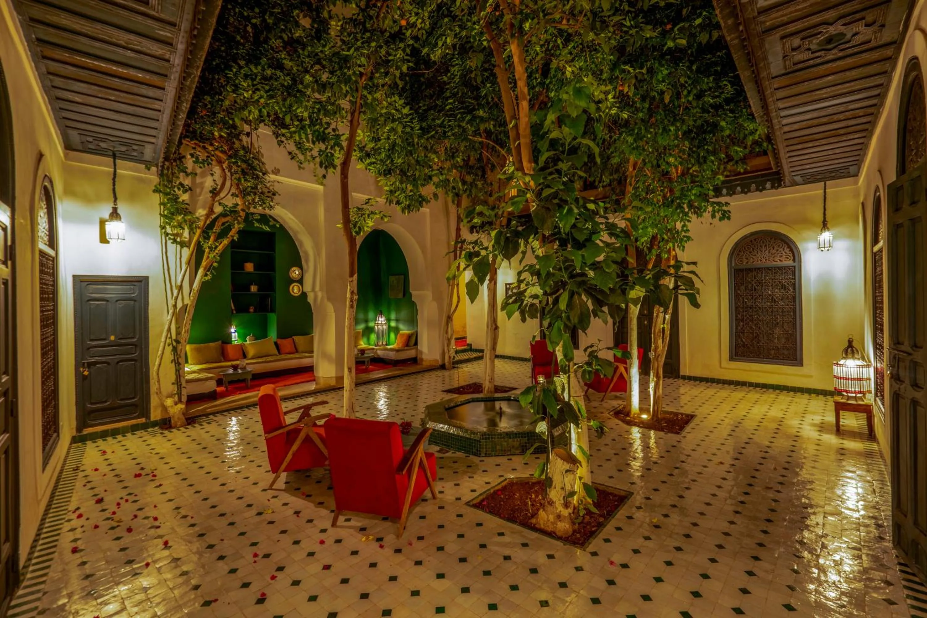 Patio in Hotel & Spa Dar Sara