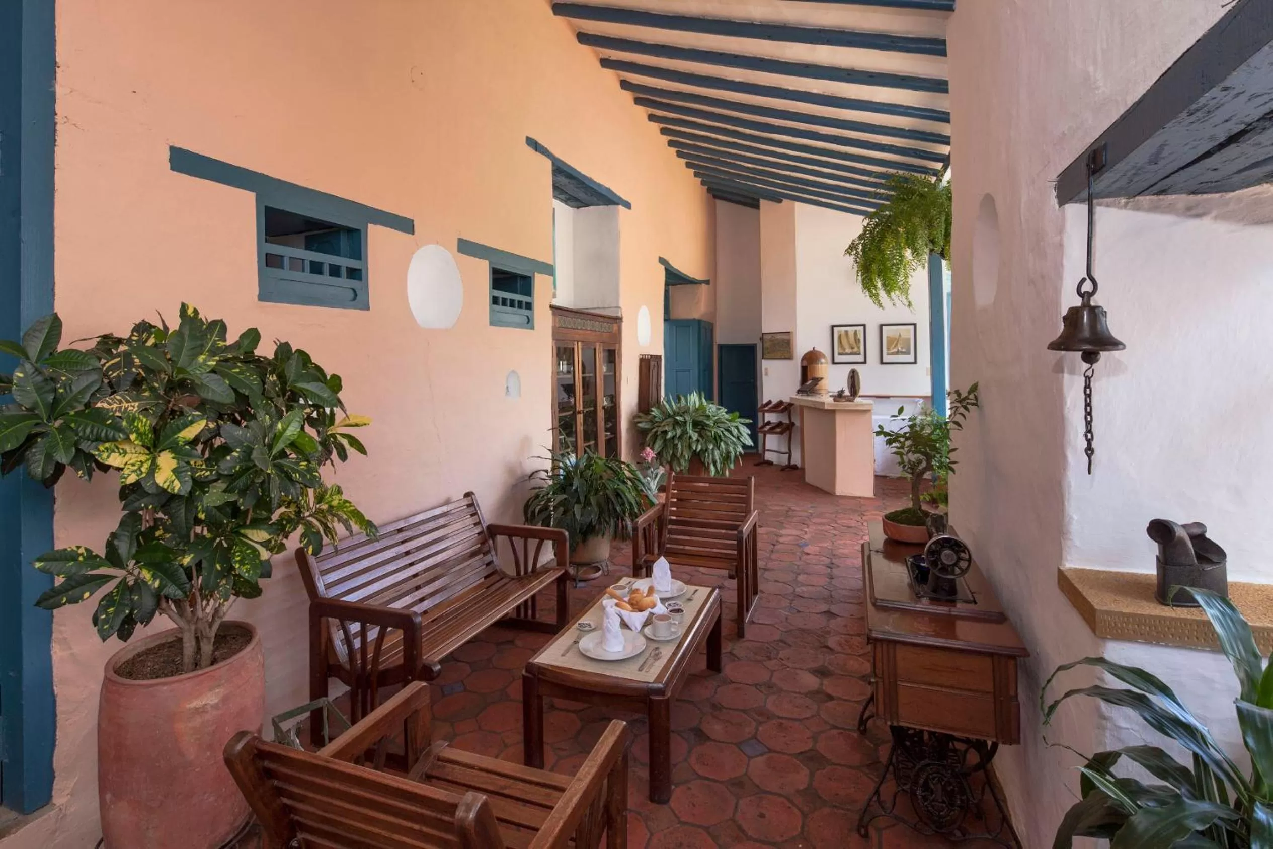 Lobby or reception in Posada del Campanario
