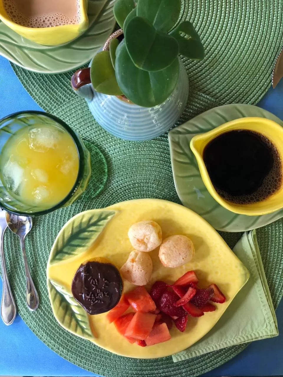 Breakfast in Pousada Vila do Loro