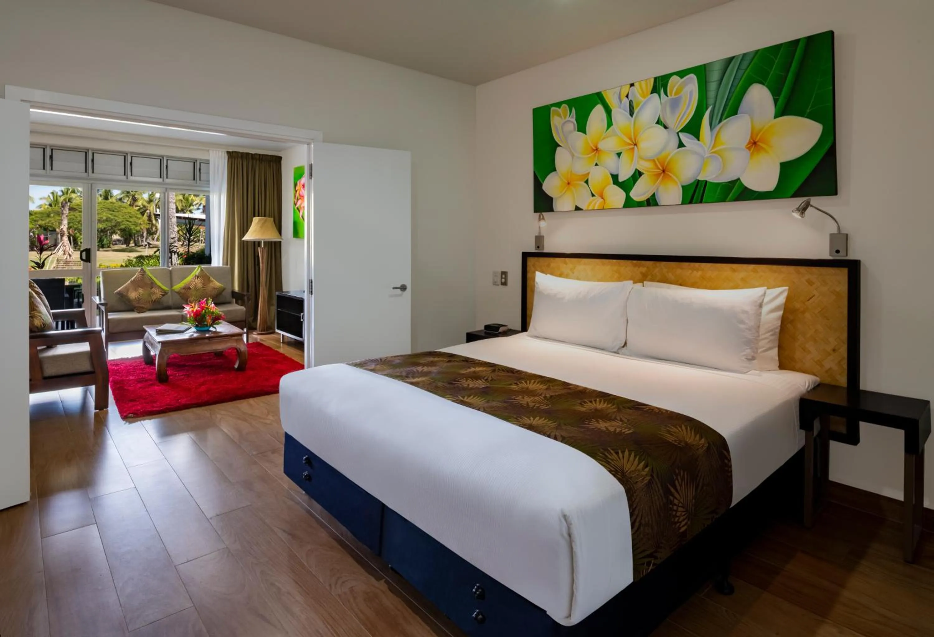 Bed in The Terraces Apartments Denarau