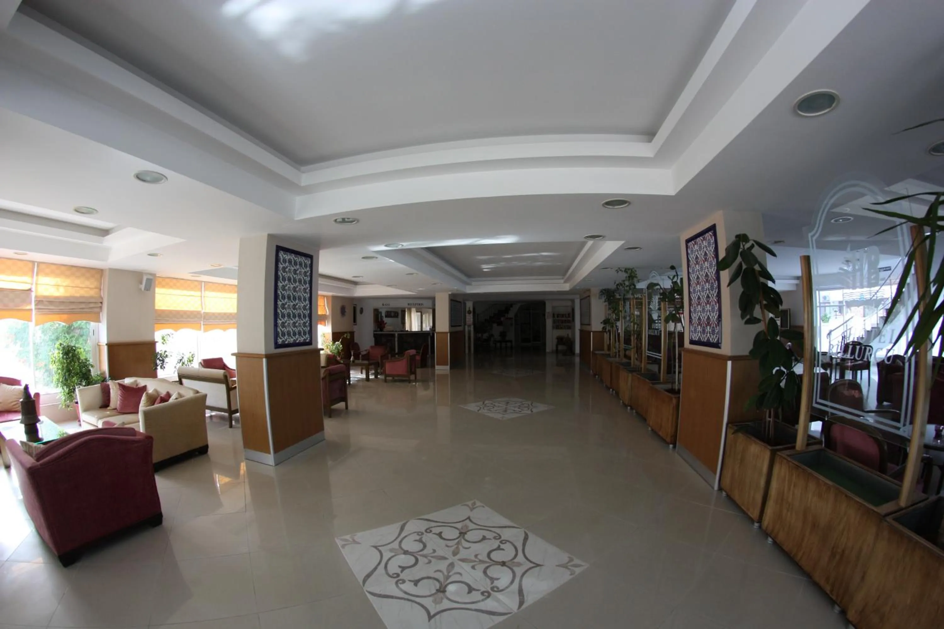 Lobby or reception in Hotel Billurcu