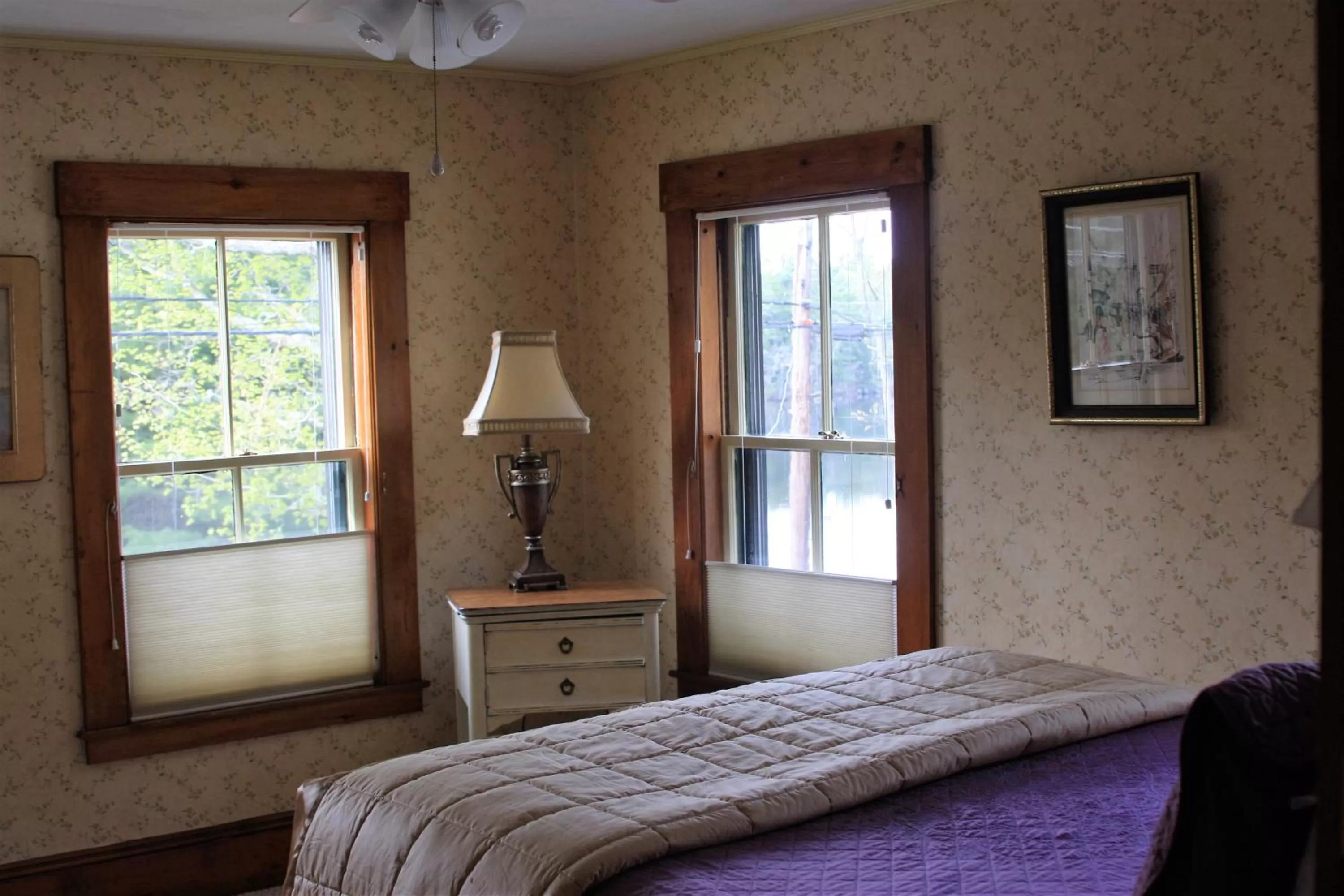 Lake view, Bed in Follansbee Inn