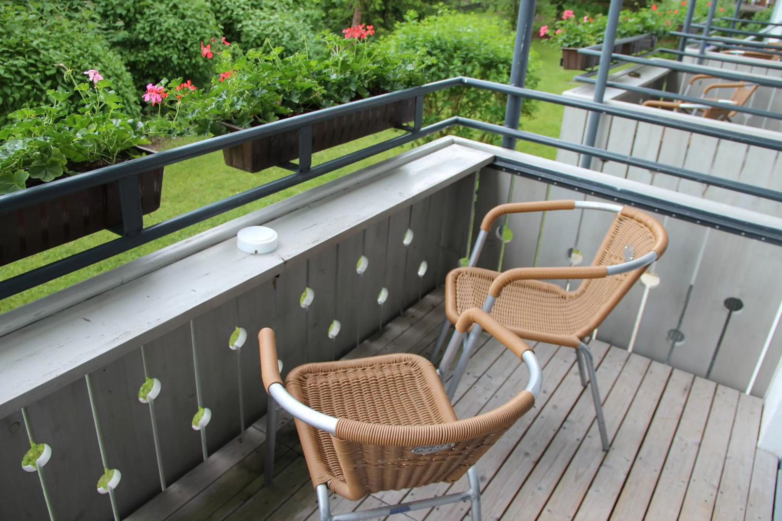 Balcony/Terrace in Hotel Bannwaldsee