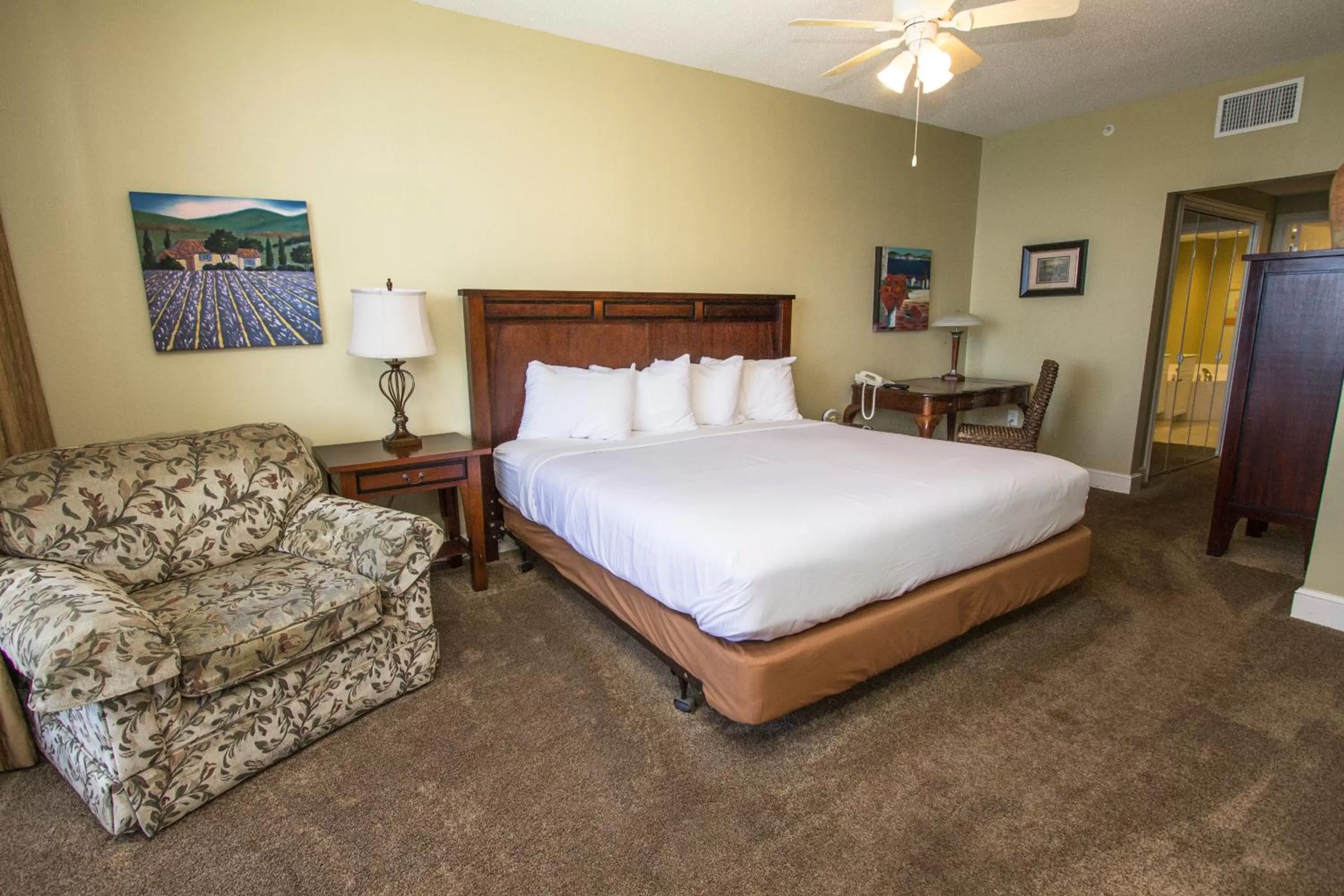 Bed in Majestic Beach Resort, Panama City Beach, Fl