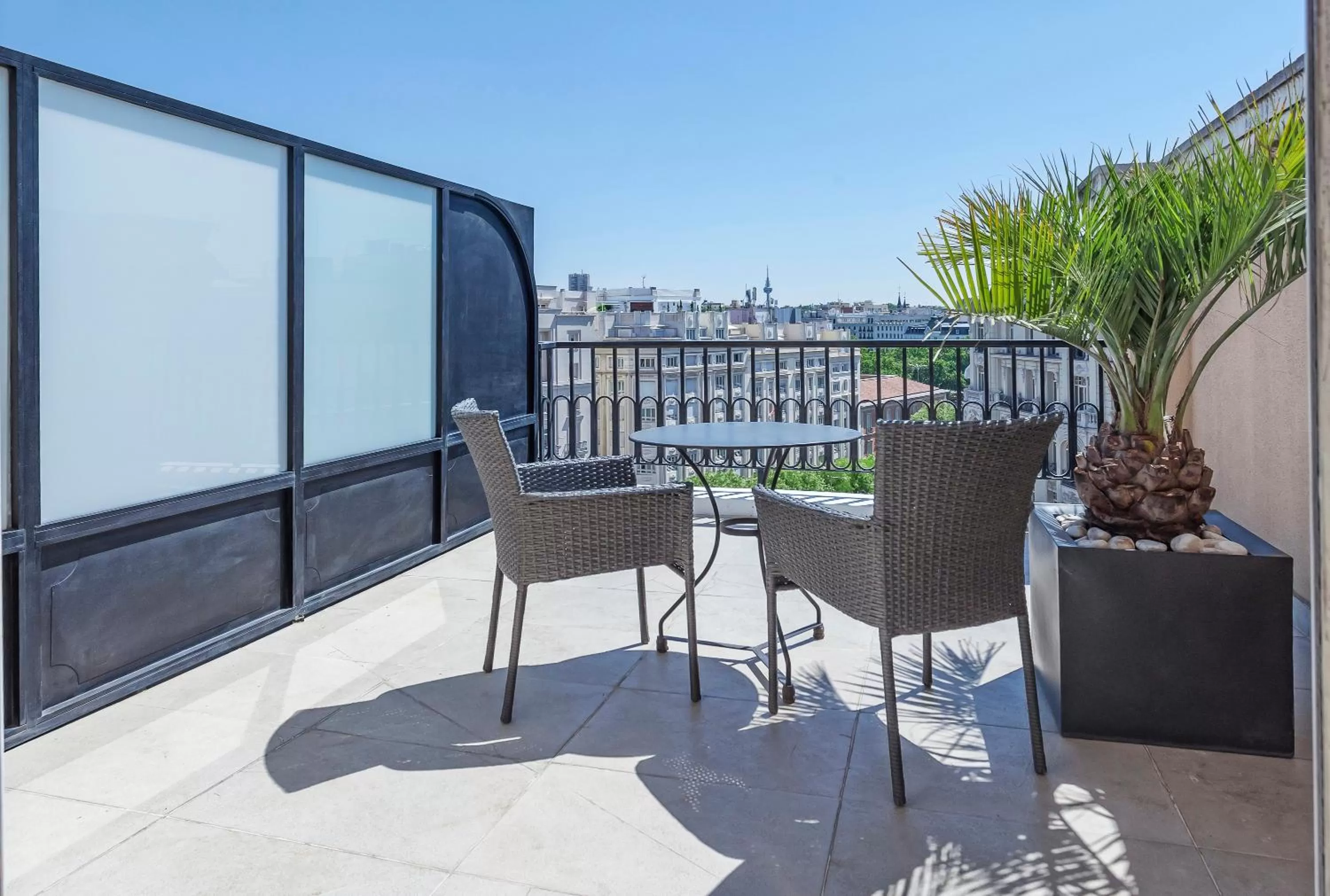 Balcony/Terrace in Hotel Villa Real, a member of Preferred Hotels & Resorts