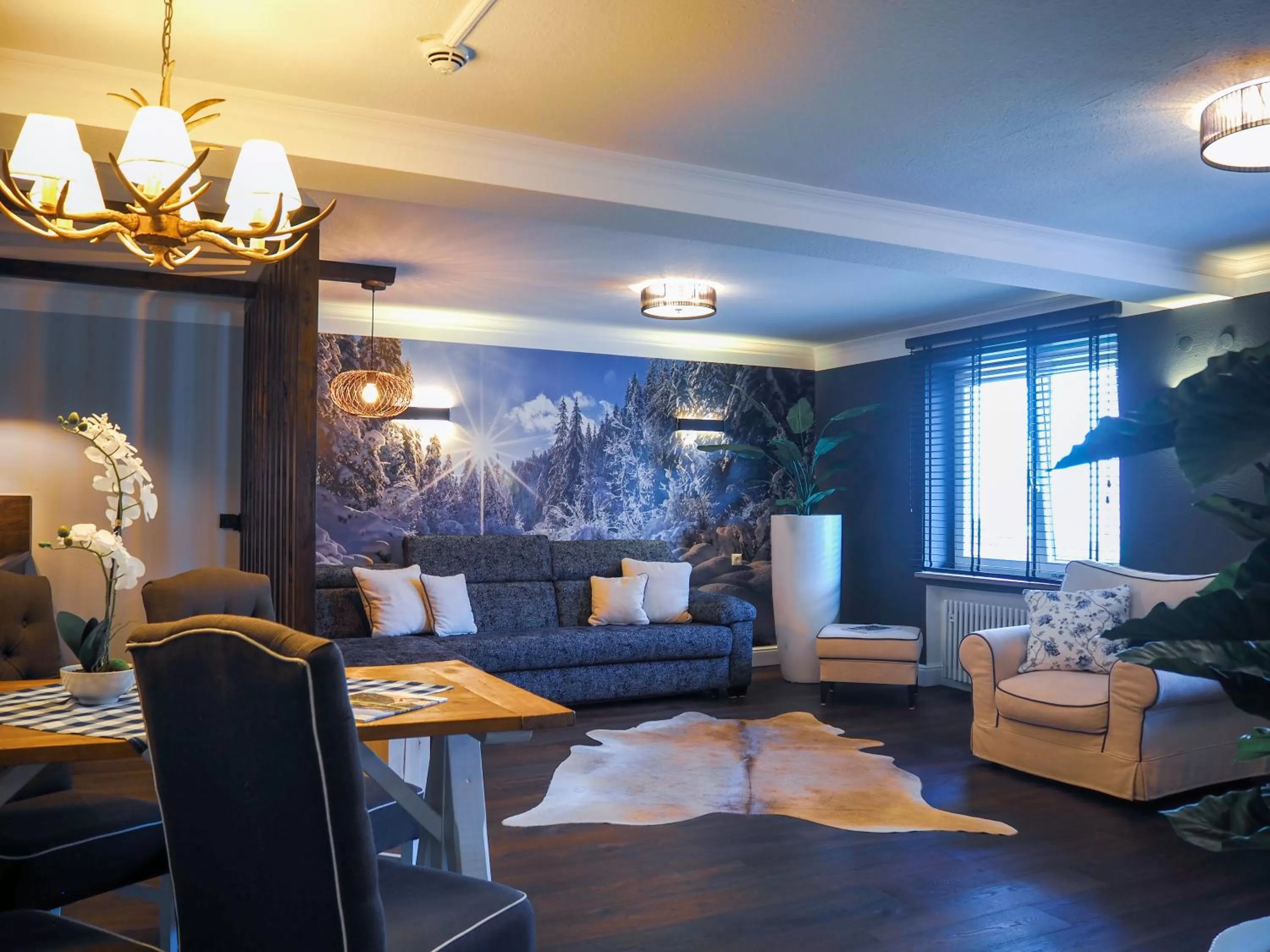 Living room in Sauna & Whirlpool - ALPENLIEBE APARTments