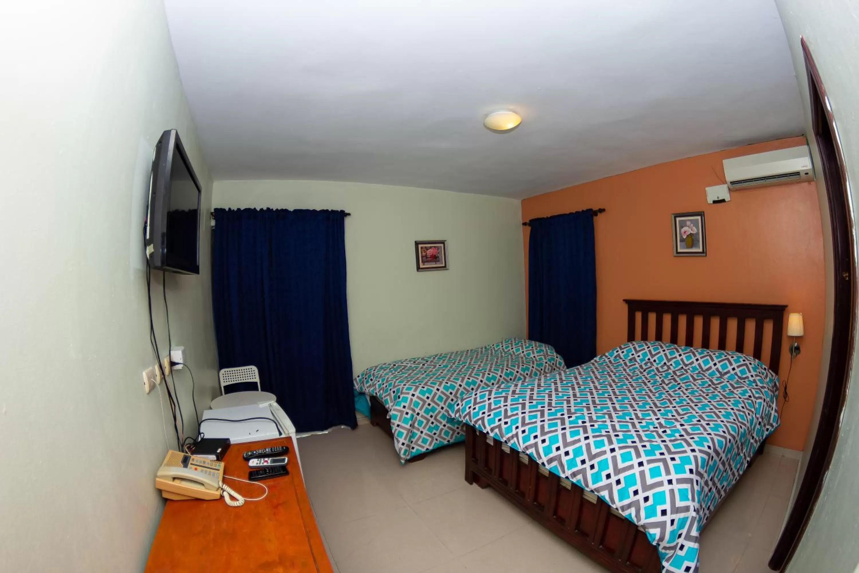 Bed in Hotel Renacer