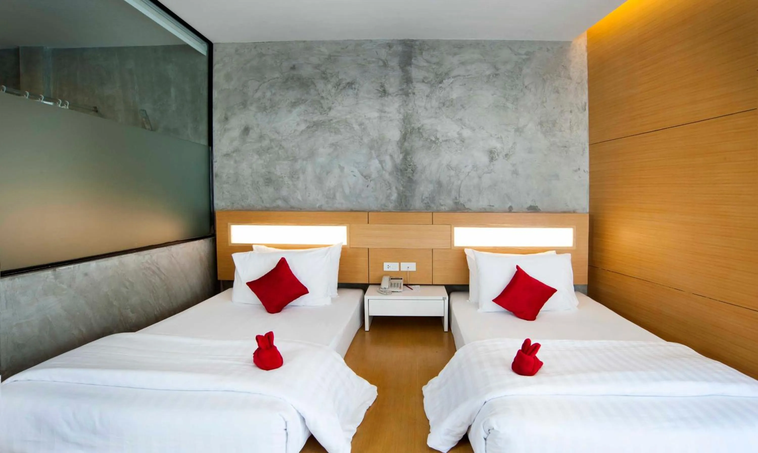 Bed in The Now Hotel - SHA Extra Plus