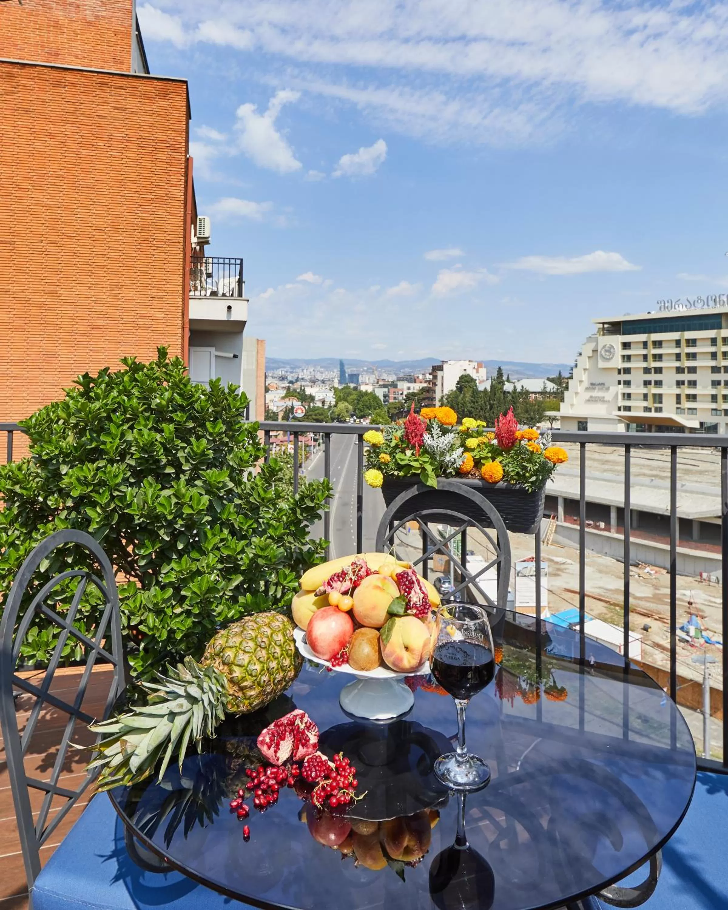 Balcony/Terrace in Hotel Pushkin