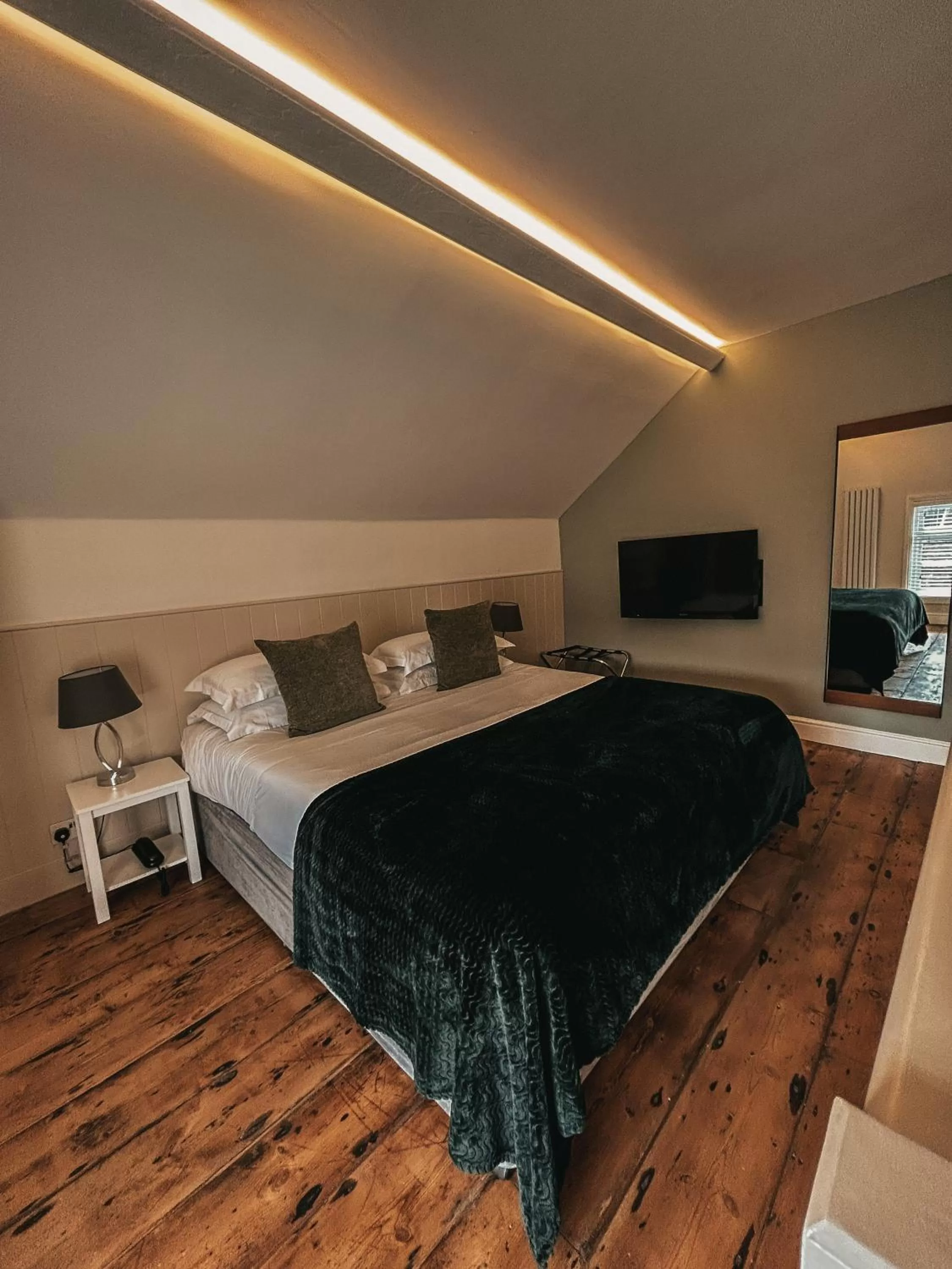 Bed in The Bell Inn Hotel