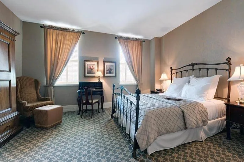 Photo of the whole room, Bed in Nicollet Island Inn