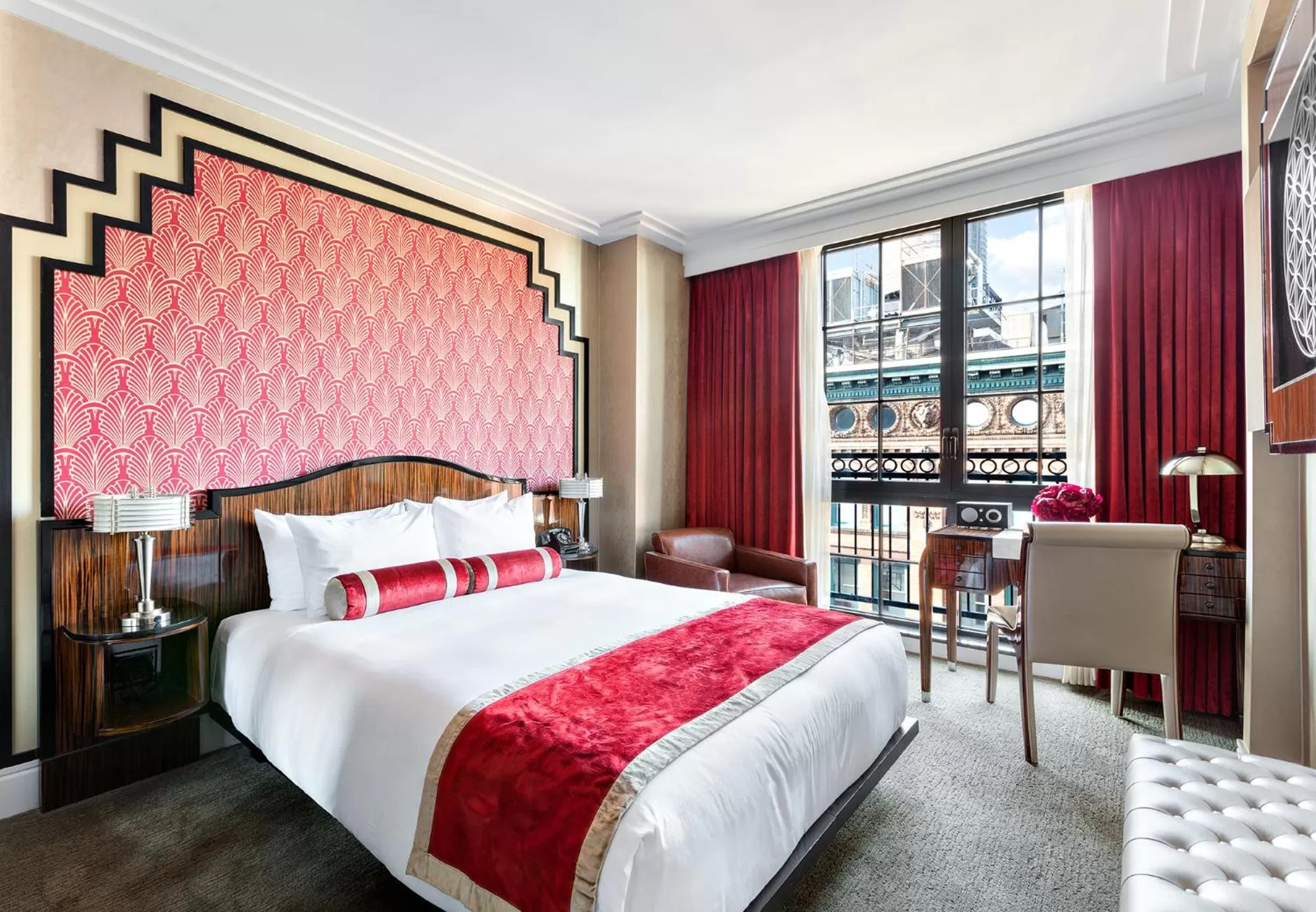 Bed in Walker Hotel Greenwich Village