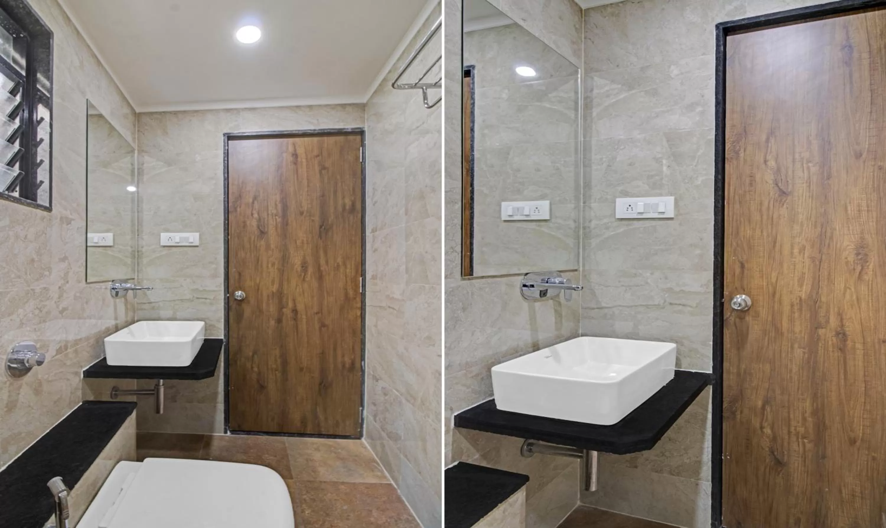 Bathroom in Treebo Chandraprasth Residency