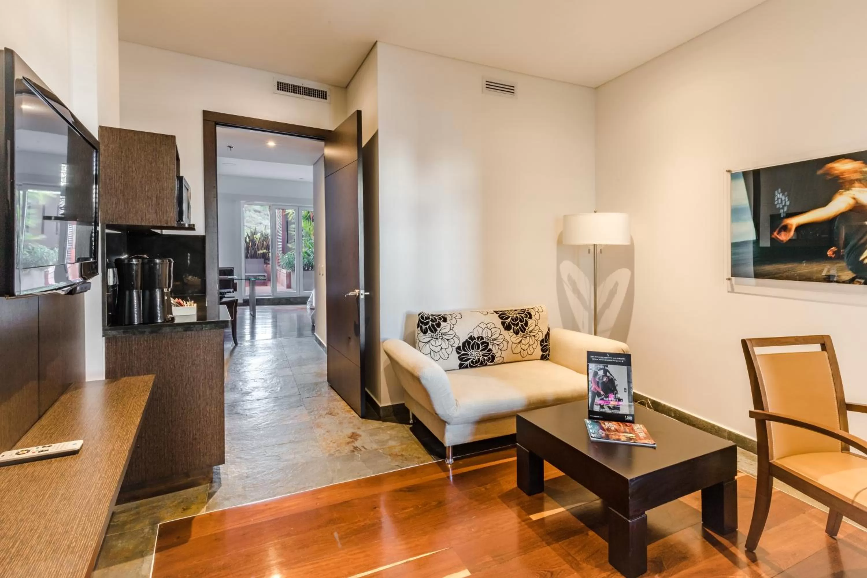 Living room in Hotel Spiwak Chipichape Cali