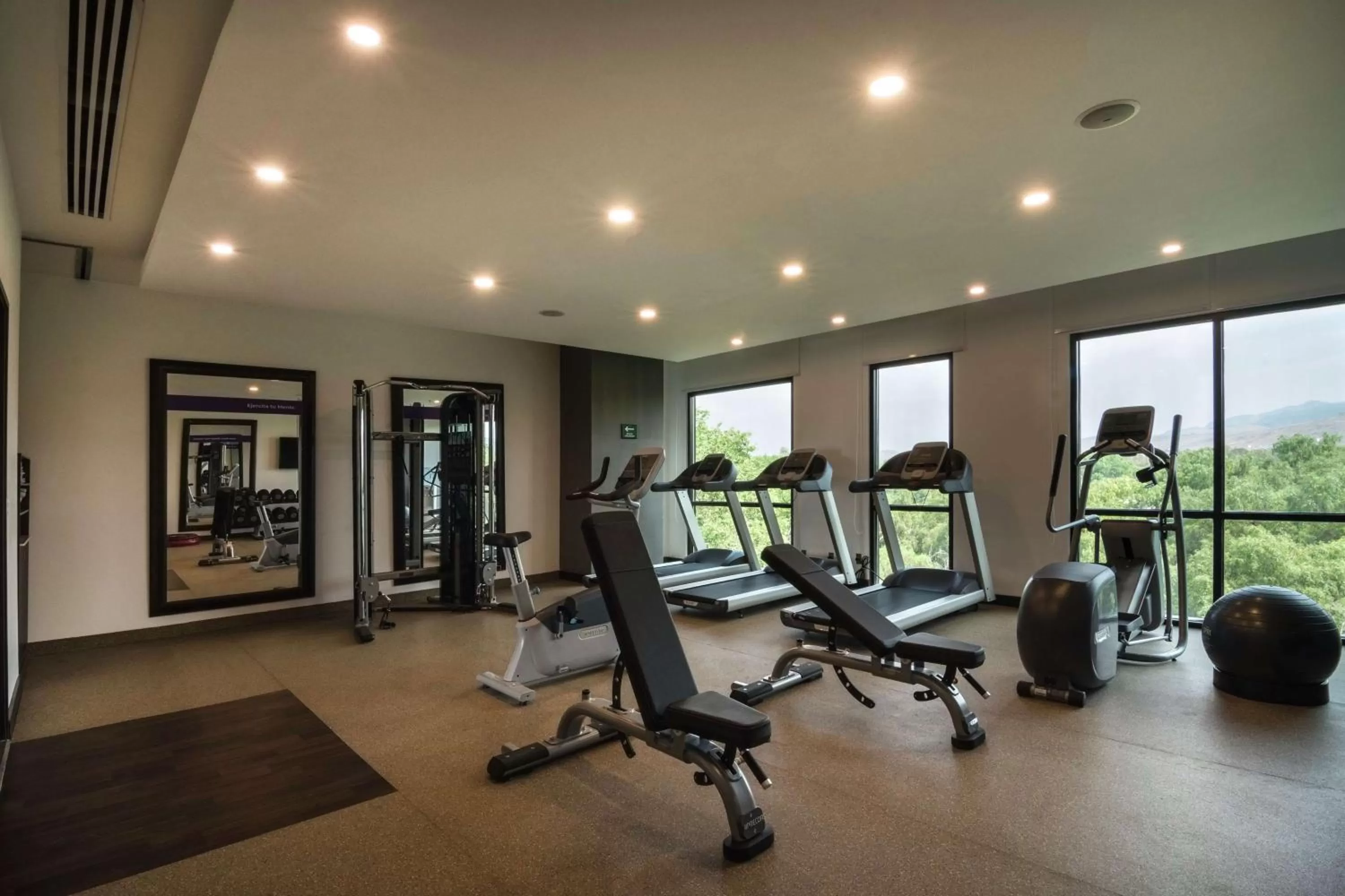 Fitness centre/facilities in Hampton Inn By Hilton San Luis Potosi