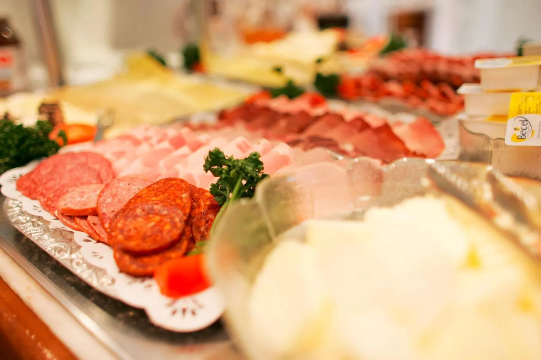 Buffet breakfast in Hotel Hirschen