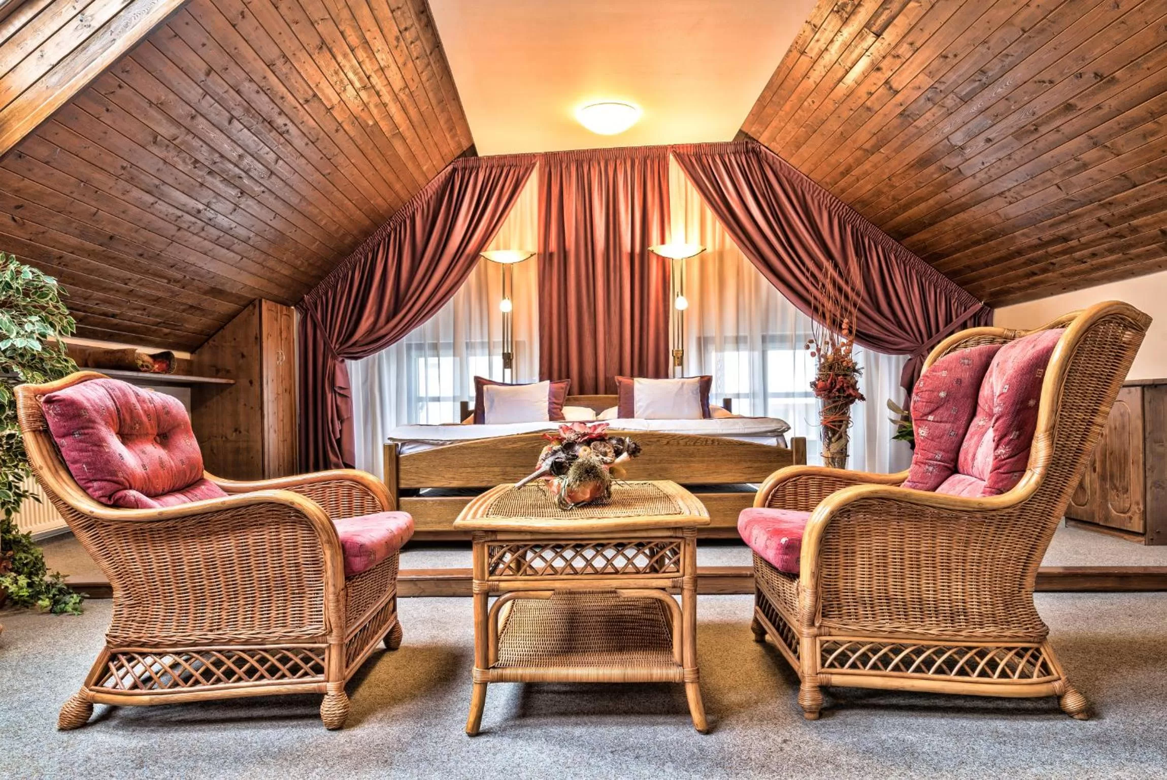 Seating area in OREA Hotel Arigone Olomouc