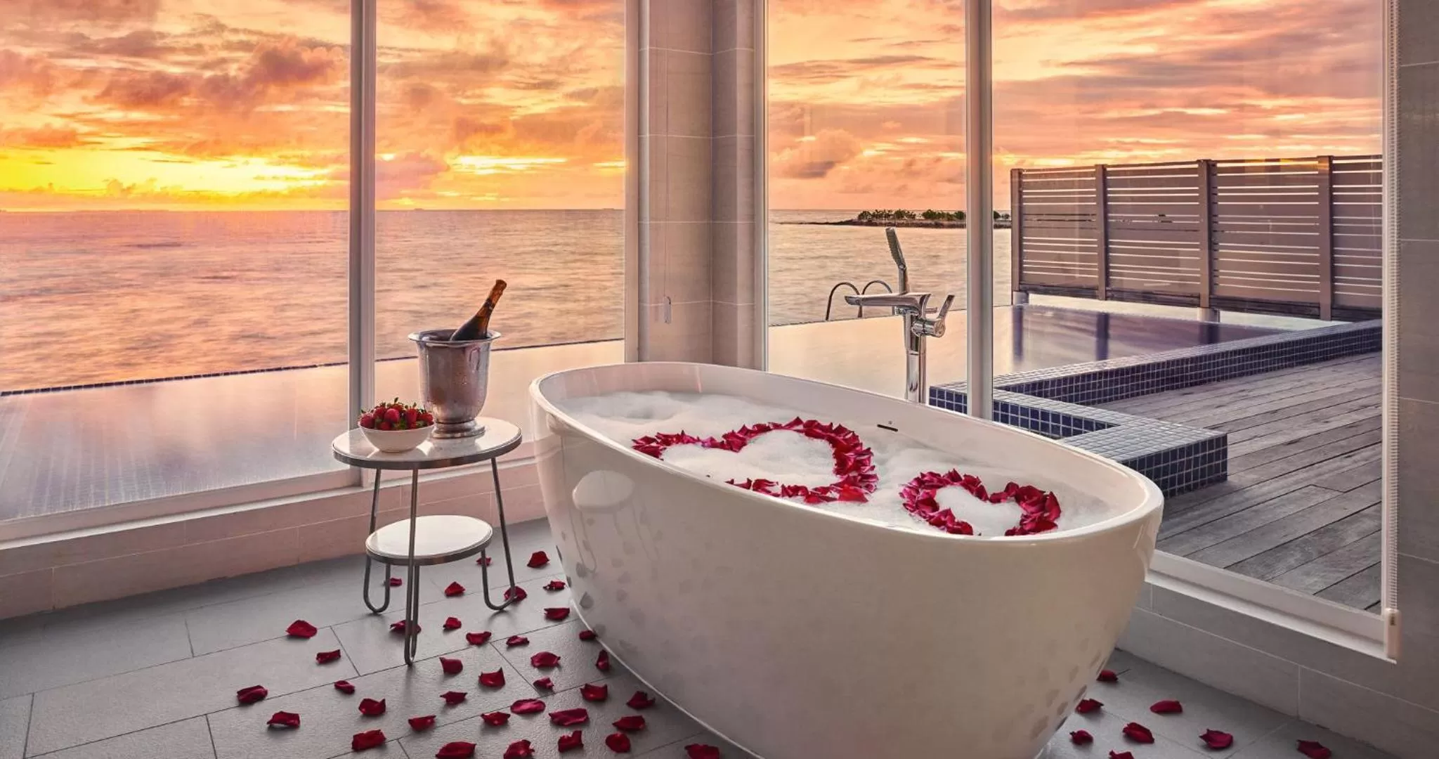 Bathroom in Kandima Maldives - 50 Percent Off Return Domestic Flights for stays of 4 nights or more between 11th April 2026 to 31st October 2026