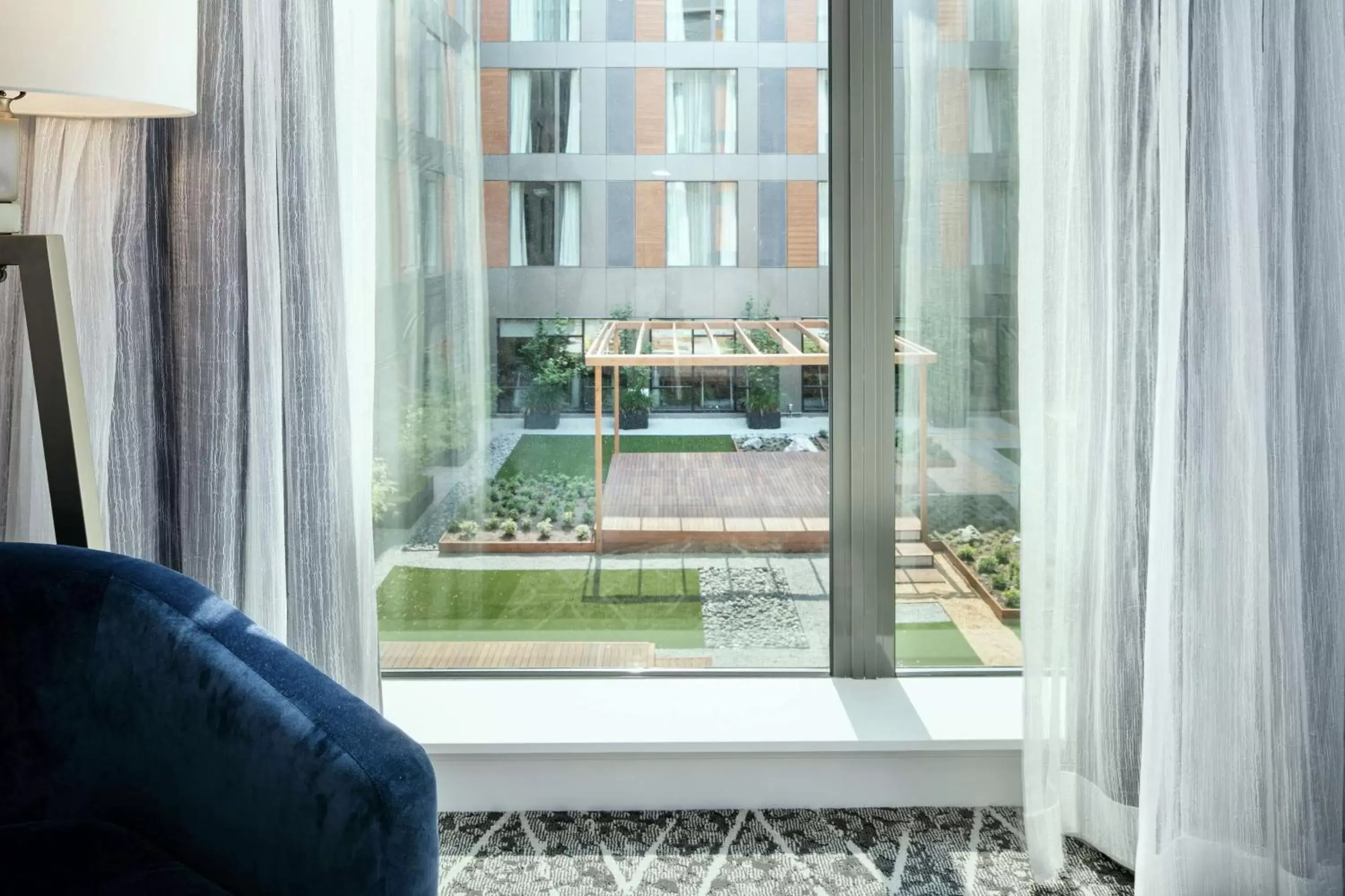 Corner King Room with View in Hilton Garden Inn Seattle Bellevue Downtown, WA Corner King Room with View in Hilton Garden Inn Seattle Bellevue Downtown, WA