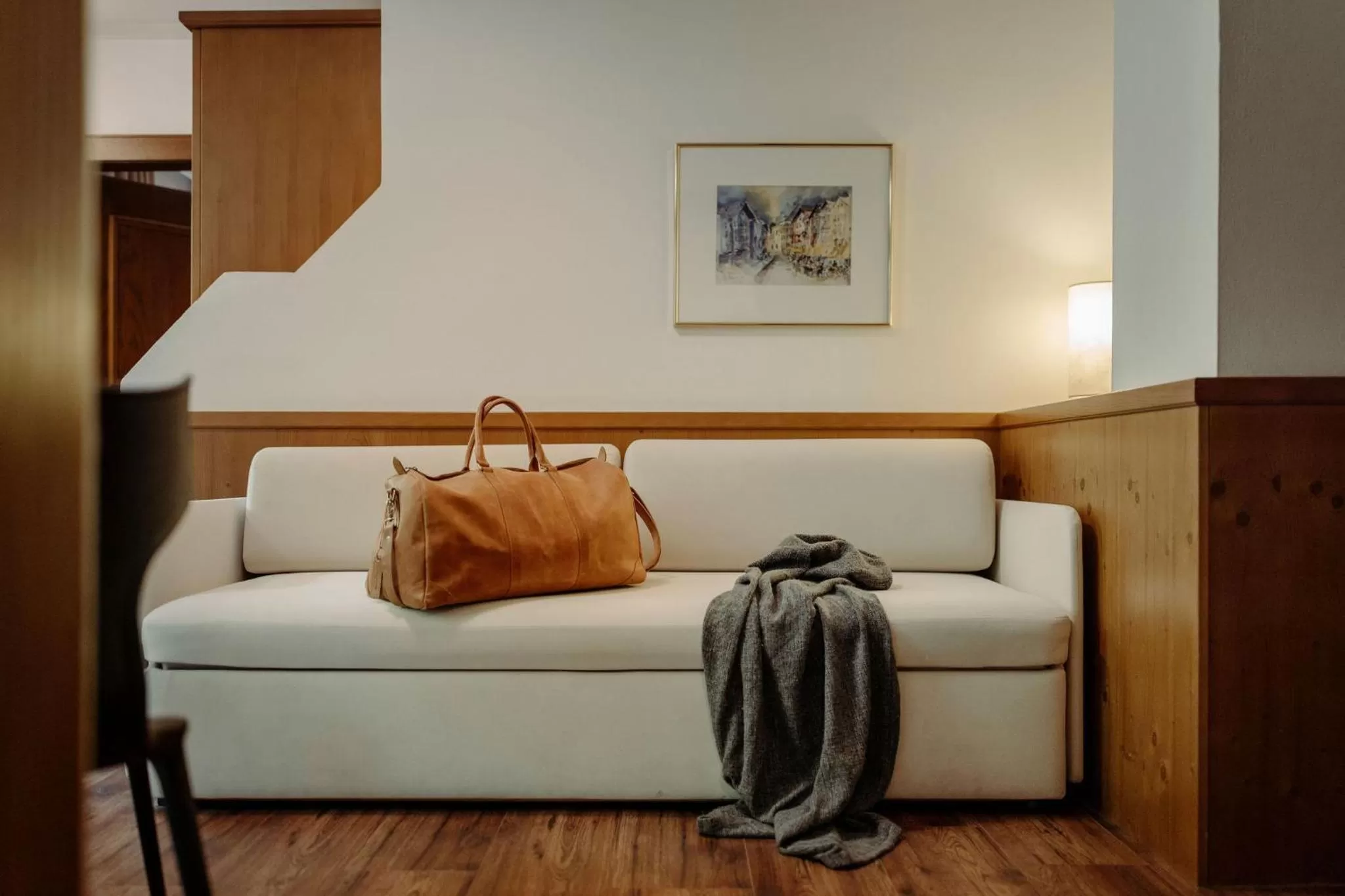 Seating area in TheResi Appartements