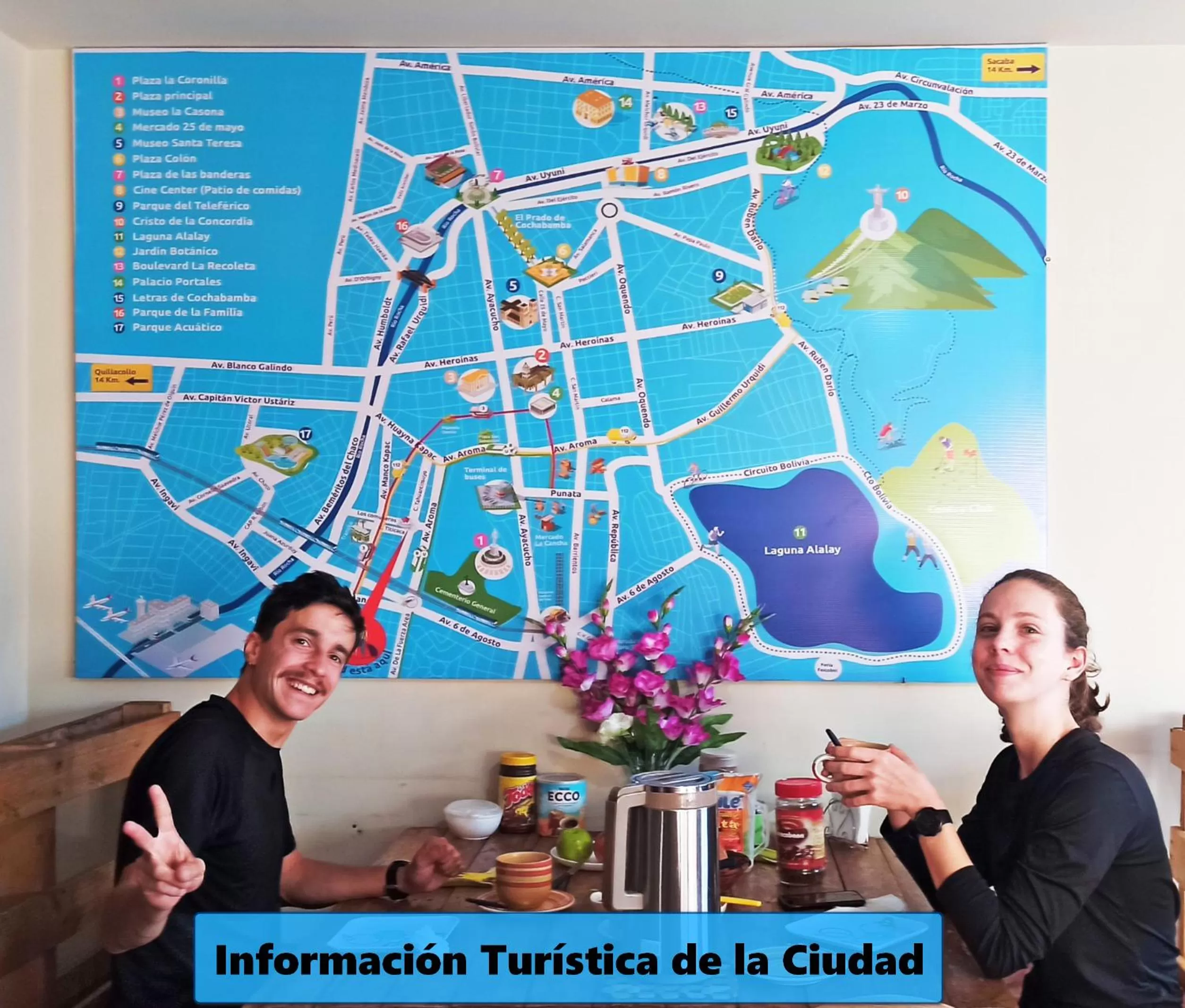 Restaurant/places to eat in Residencial Moroni - Alojamiento en Cochabamba