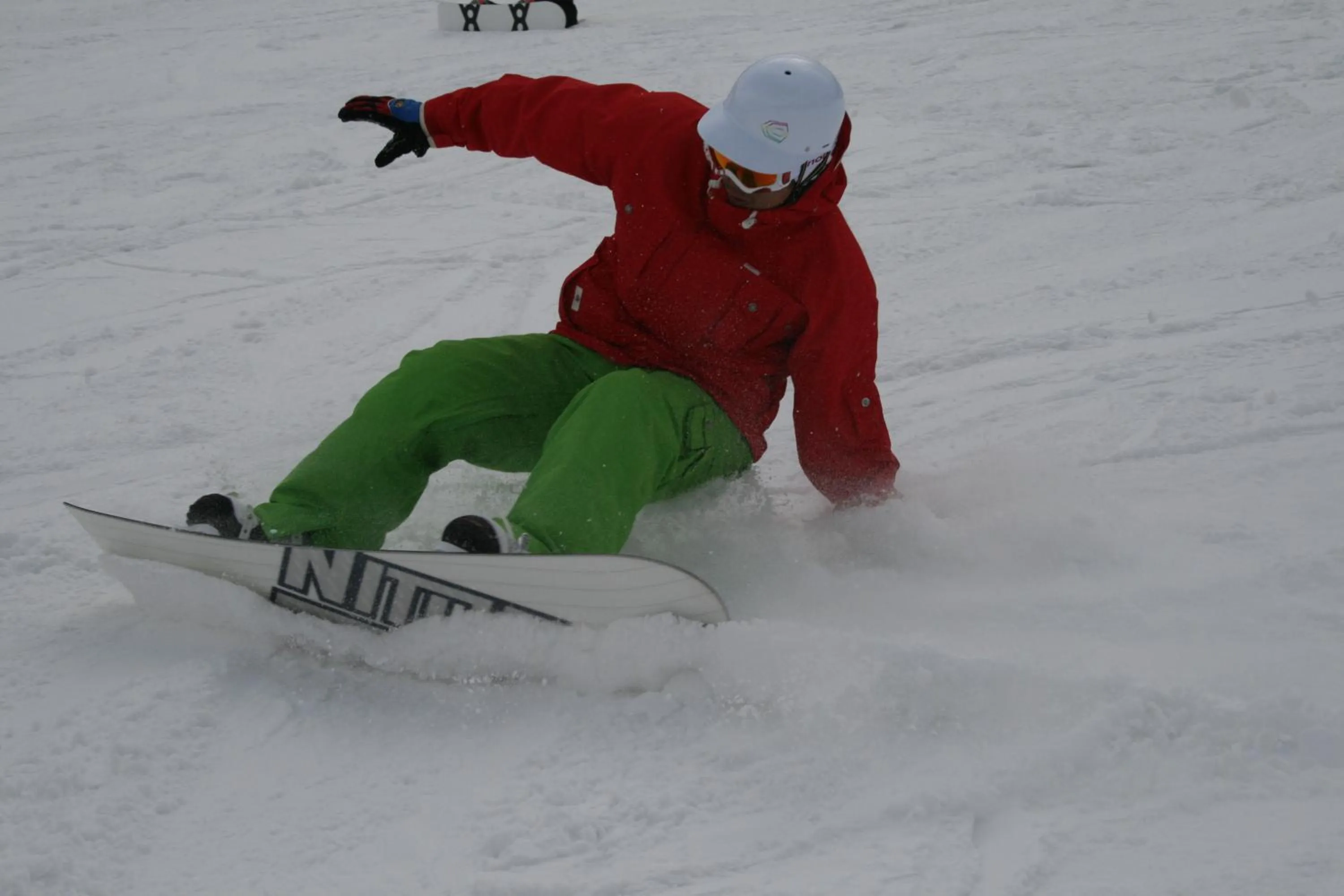 Staff in White Cabin
