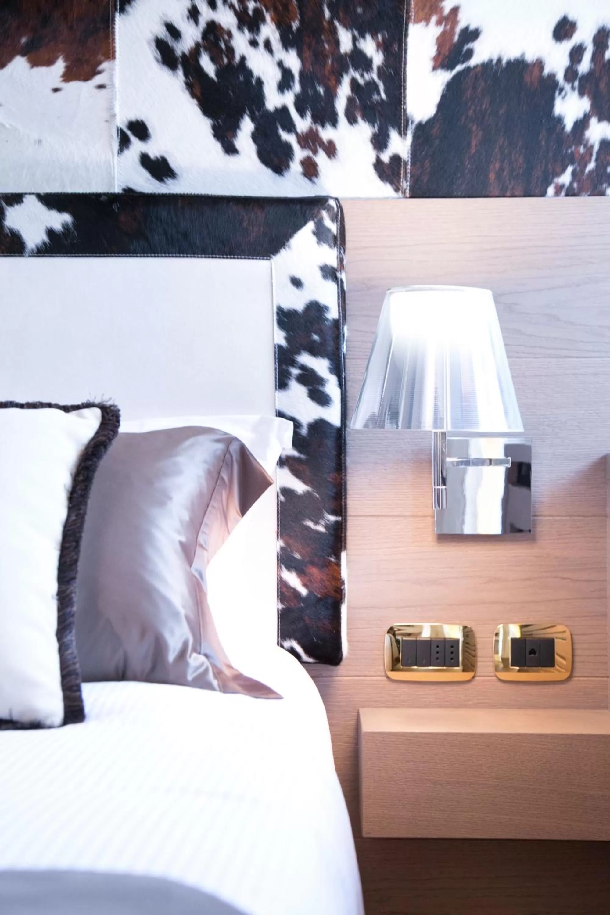 Bed in Ambra Cortina Luxury&Fashion Hotel