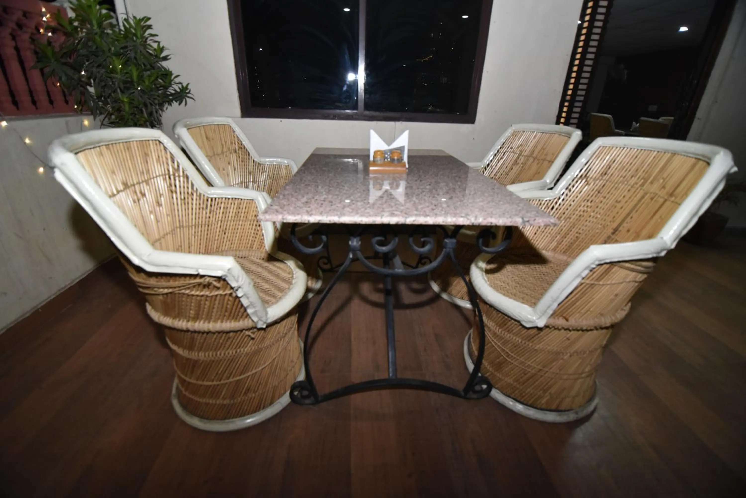 Dining area in Hotel Vaishnavi