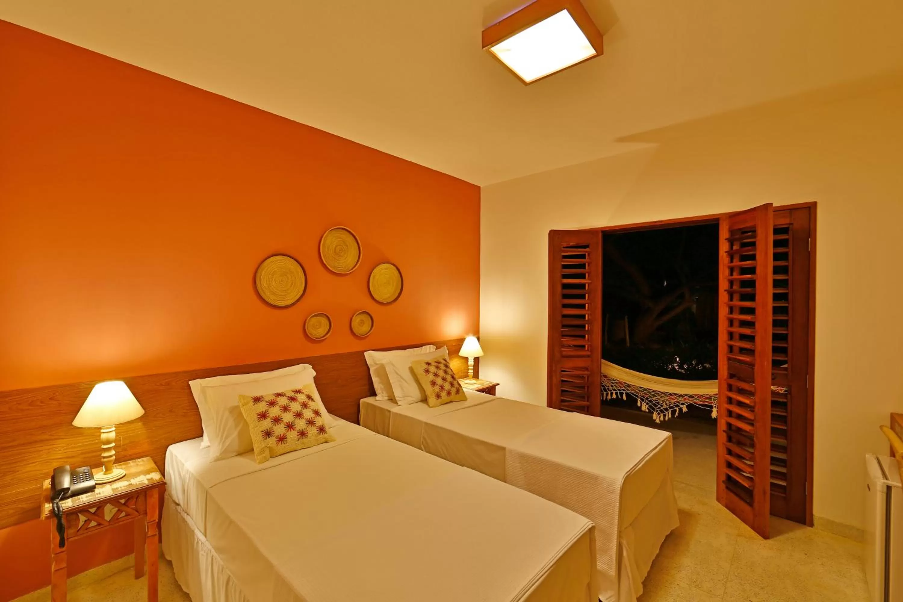 Bed in Angá Beach Hotel