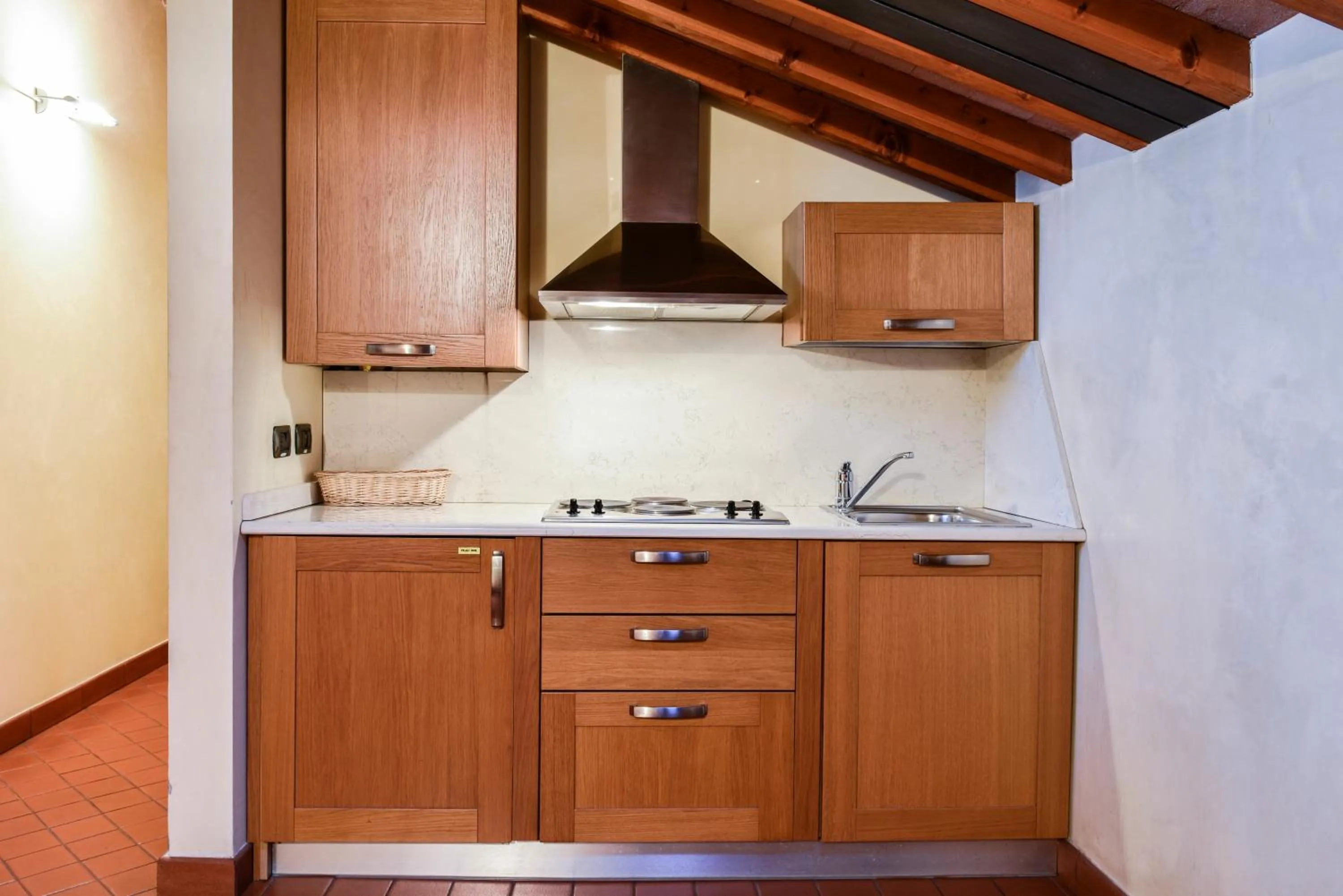 Kitchen or kitchenette in Residence ANTICO SAN ZENO centro storico